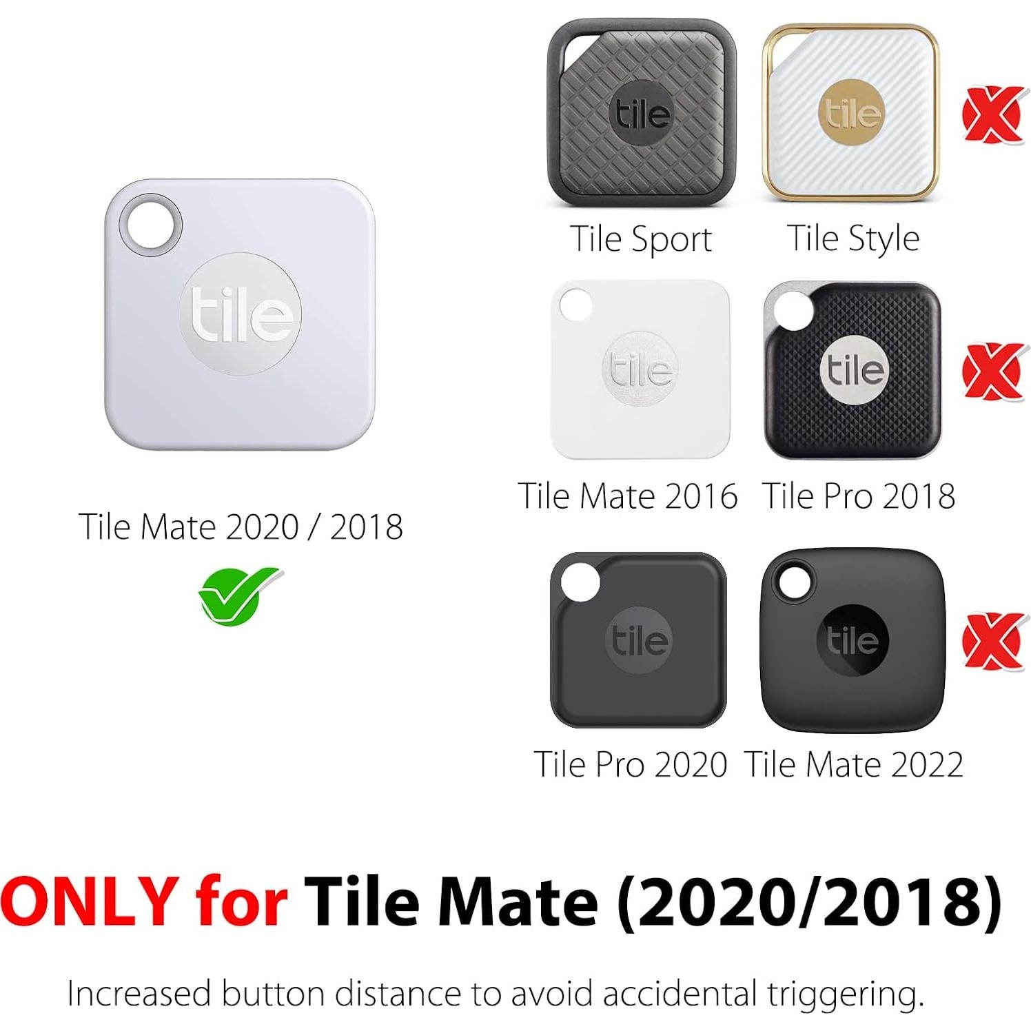 Soporte de Collar de Perro Fretime para Tile Mate 2020/2018 - 2 Pzas