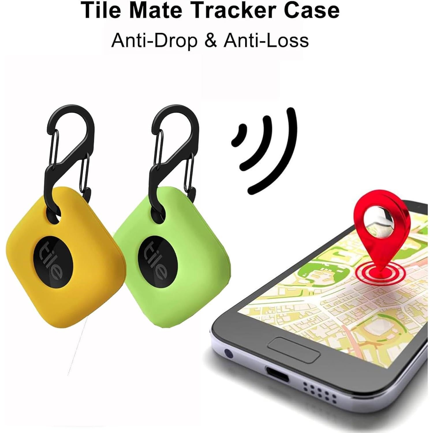 6 Fundas de Silicona para Tile Mate 2024/2022 - HXFRTYU