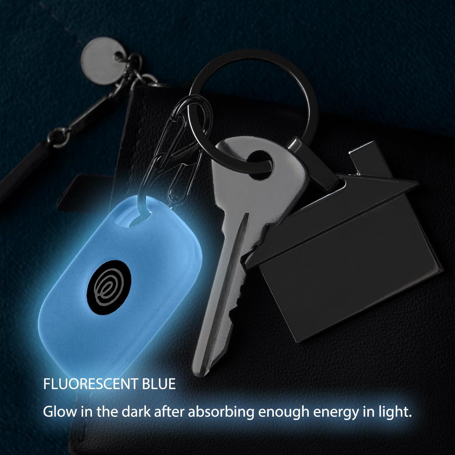 Funda de Silicona para Tile Pro 2024 - 2 Paquetes Negro/Azul