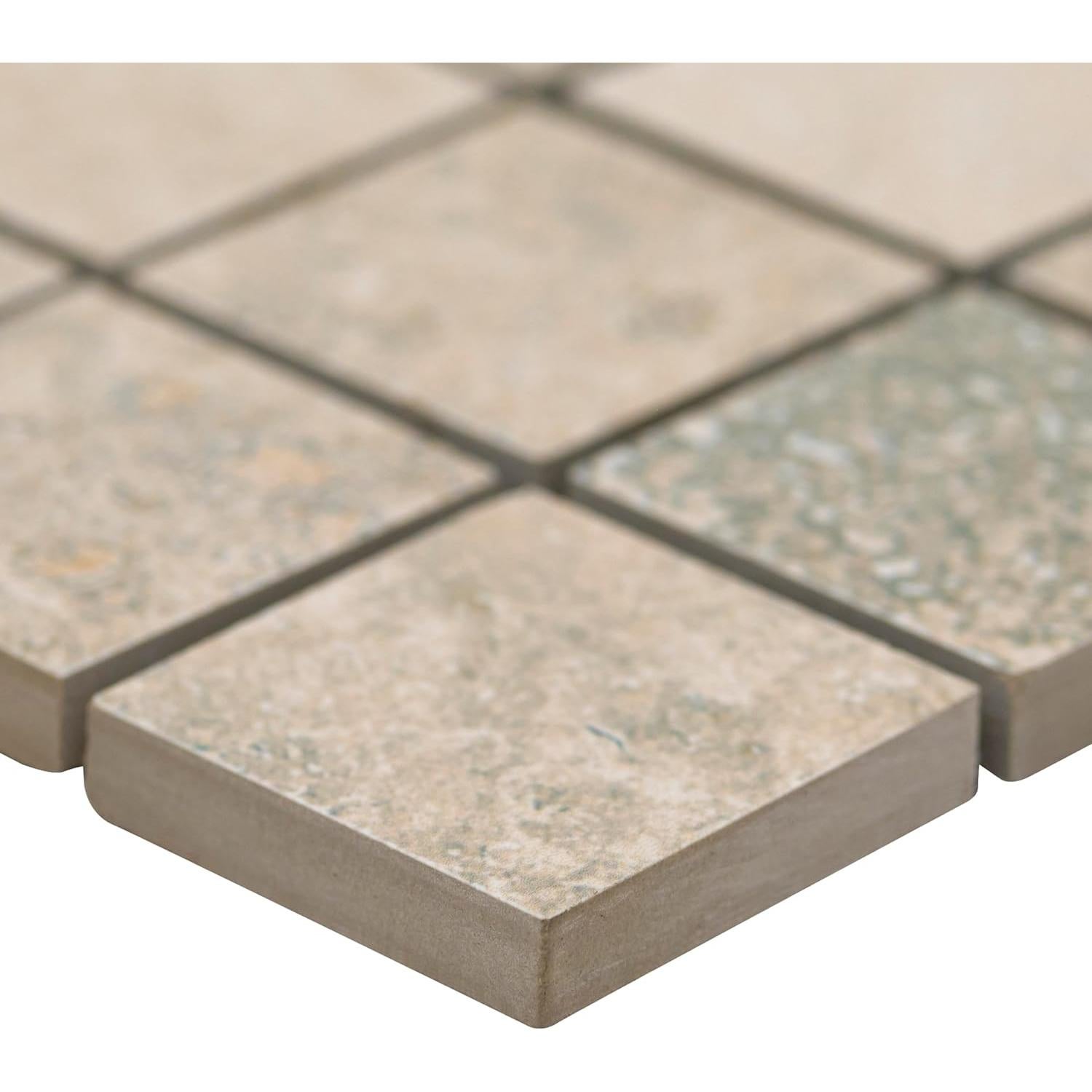 Azulejo de Porcelana Mate MSI Gris Leyenda 30.48x30.48 cm