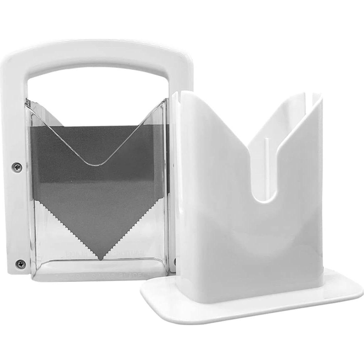 Cortador de Bagels Dylvan Acero Inoxidable Blanco 17.27cm