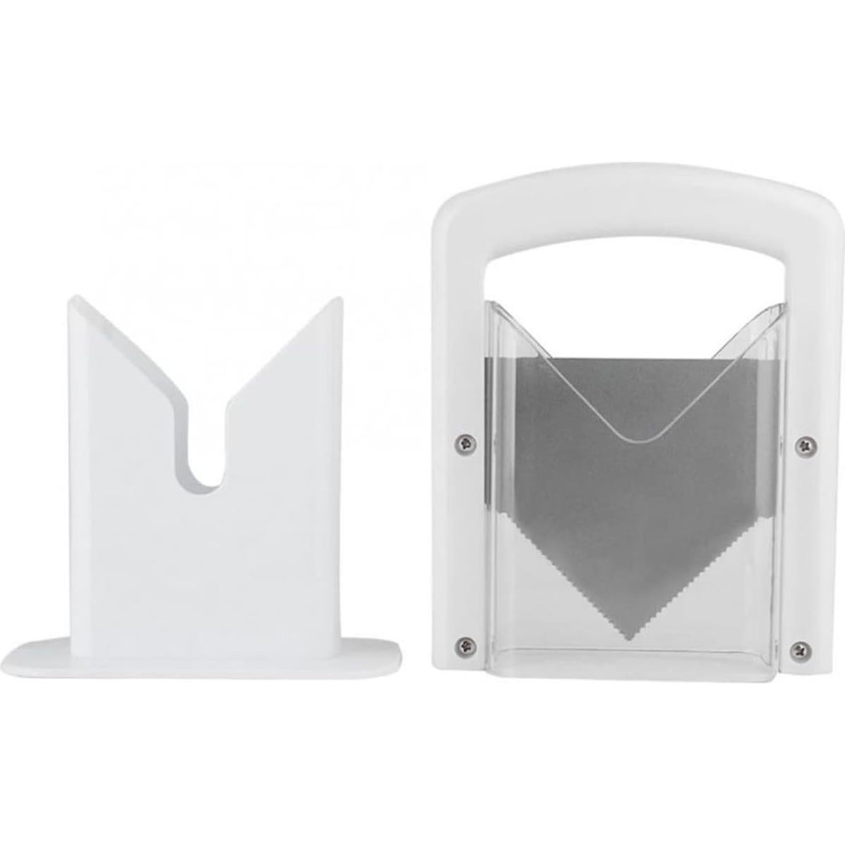 Cortador de Bagels Dylvan Acero Inoxidable Blanco 17.27cm