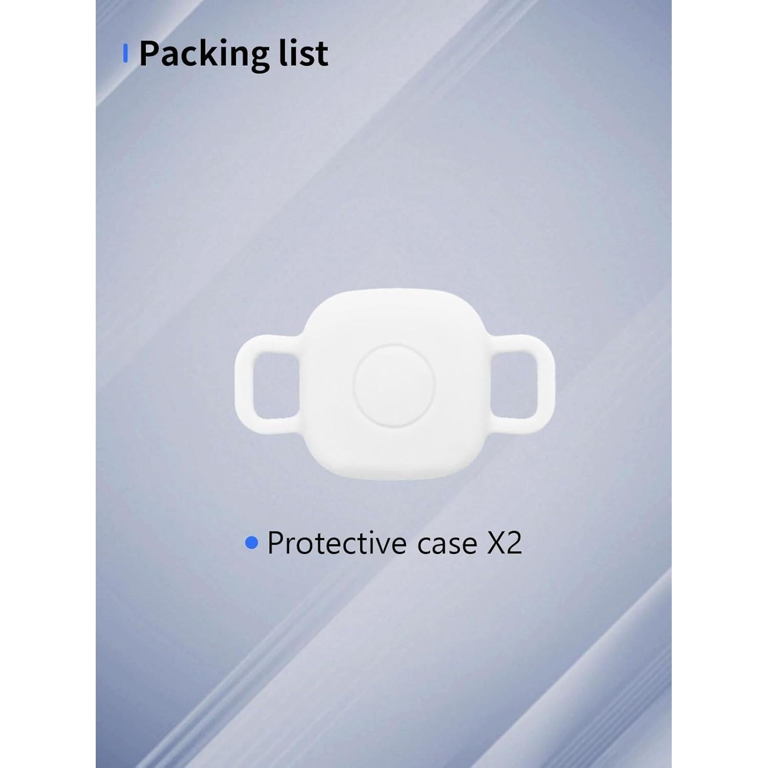 Funda Protectora Silicona UYRUREL para Tile Mate 2024 - Blanca