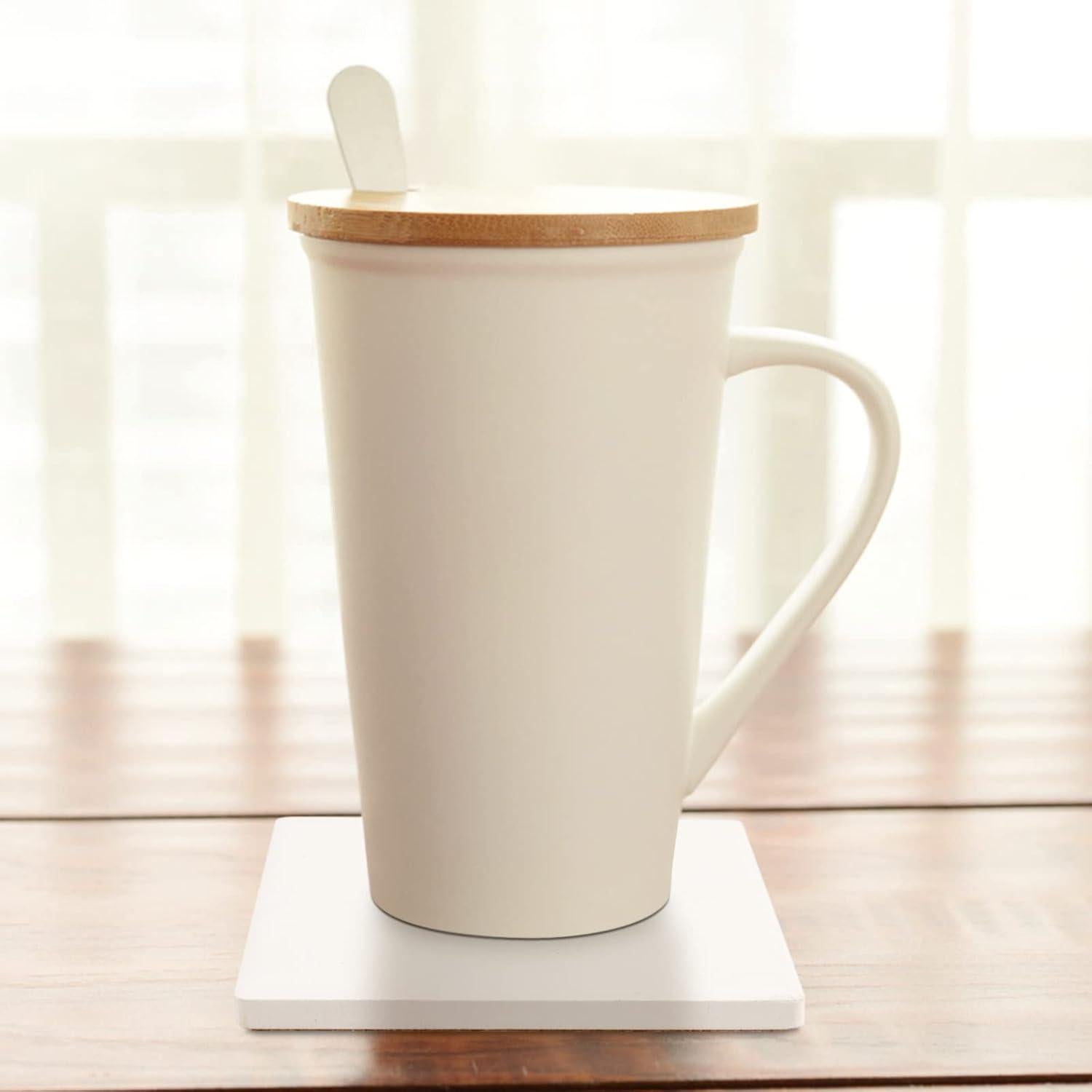 Posavasos de Cerámica HOZEON 45 Piezas 10.16 cm Blanco