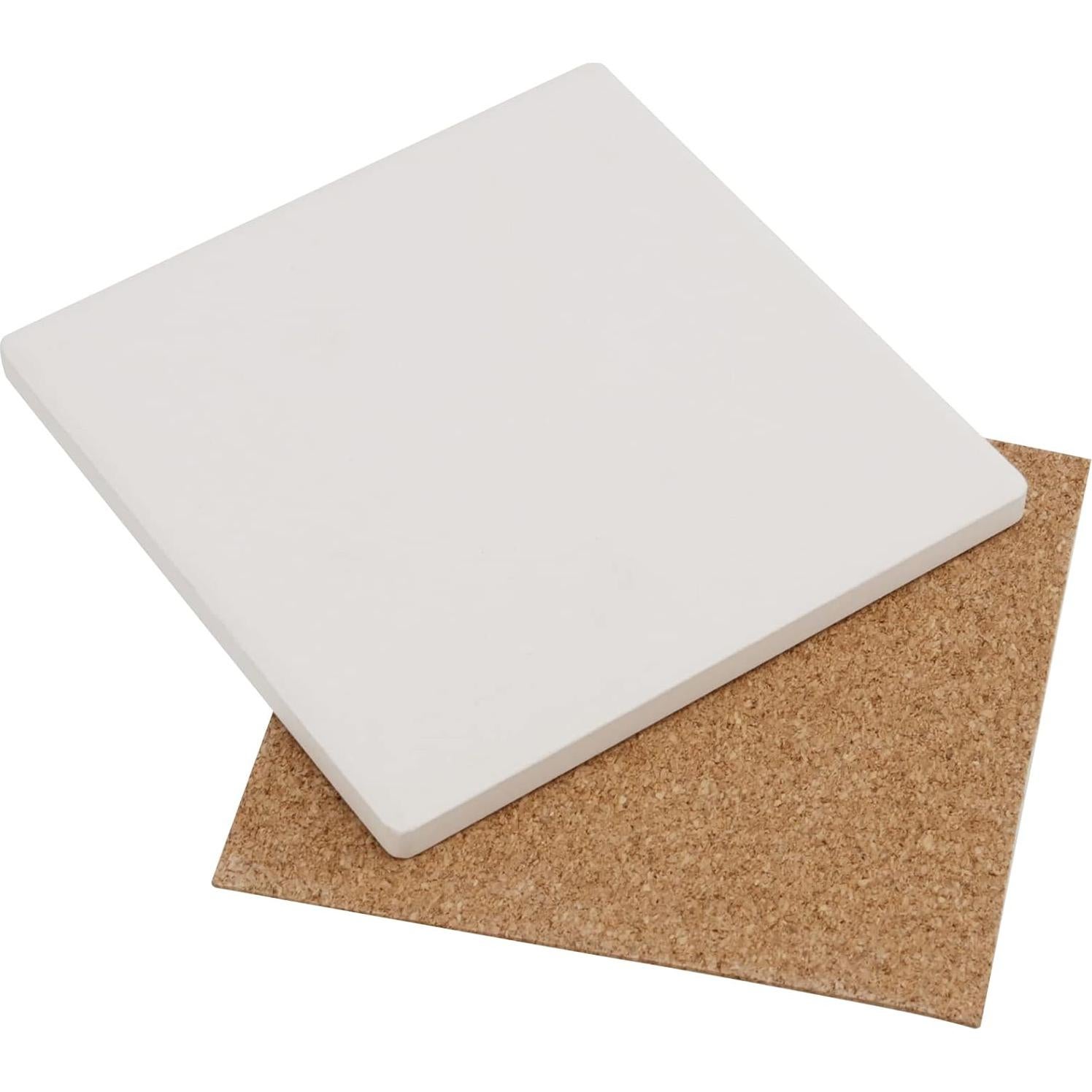 Posavasos de Cerámica HOZEON 45 Piezas 10.16 cm Blanco