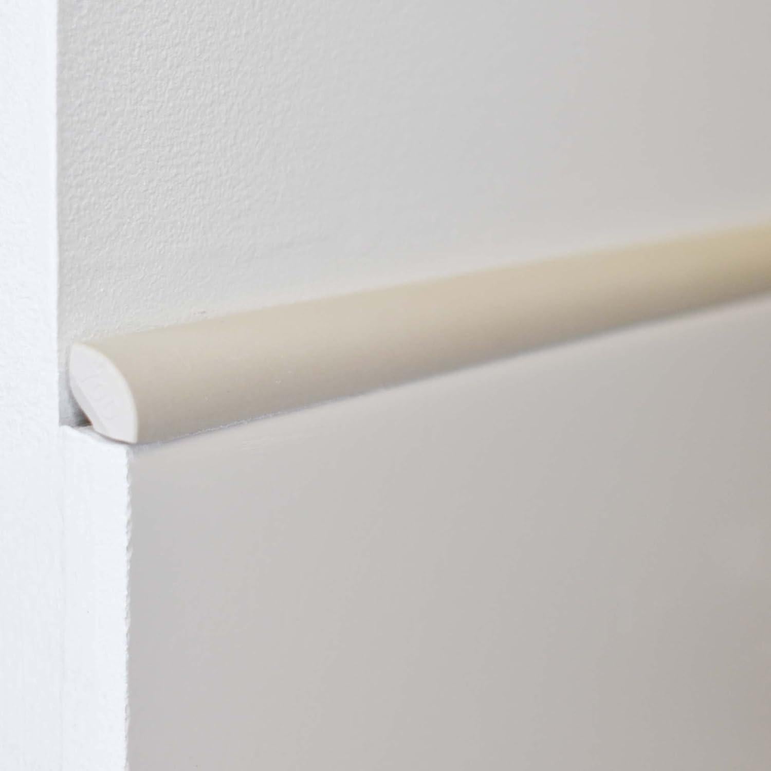 Moldura de Azulejo en Esquina Questech Gris Mate 30.48 cm Paquete de 6