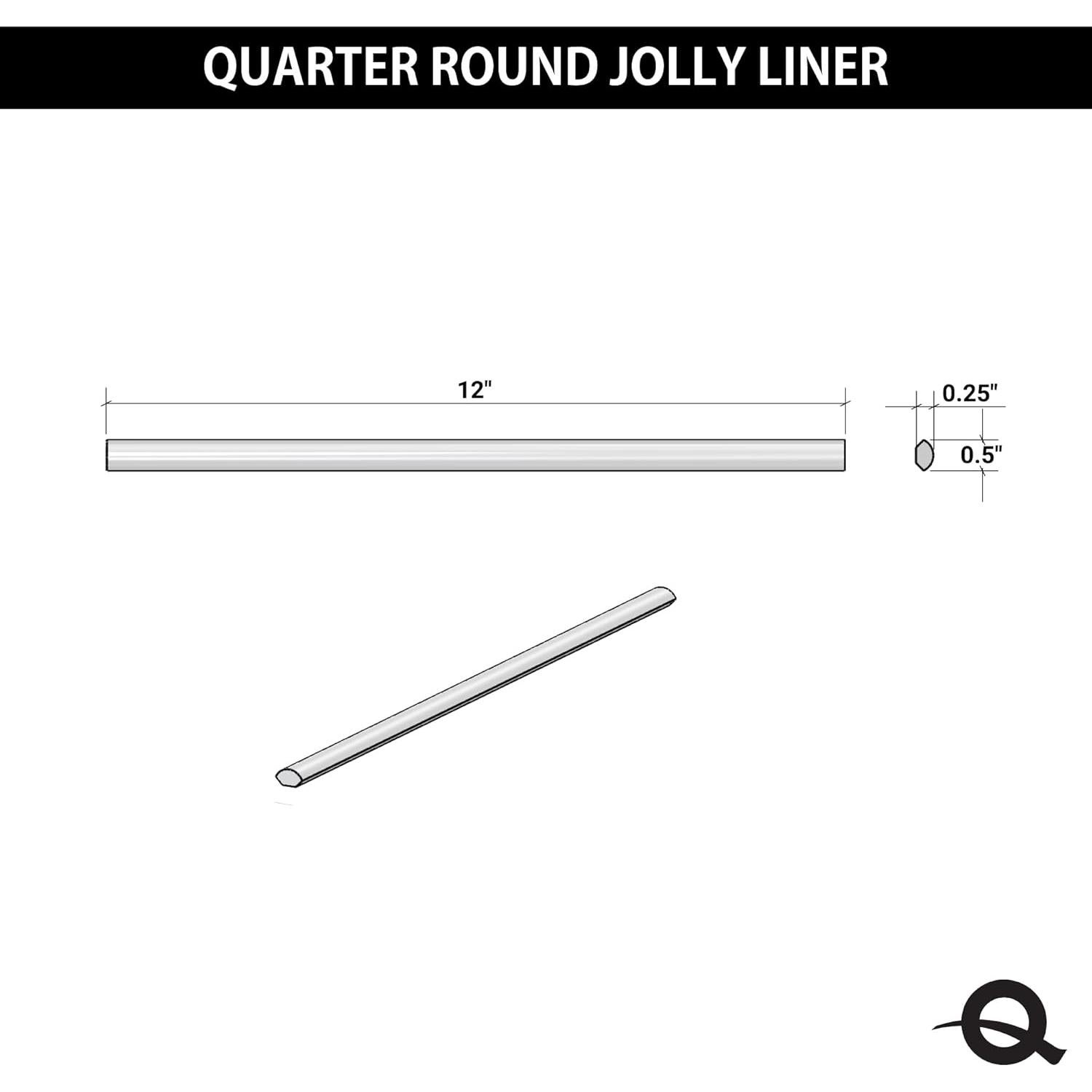 Moldura de Azulejo en Esquina Questech Gris Mate 30.48 cm Paquete de 6