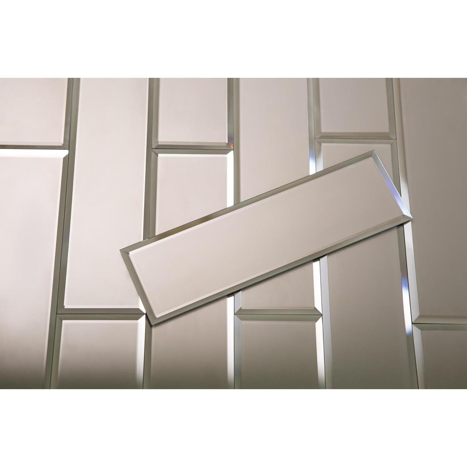 Azulejos de Espejo Autoadhesivos Tilebay 7.62x25.4 cm Bronce Mate