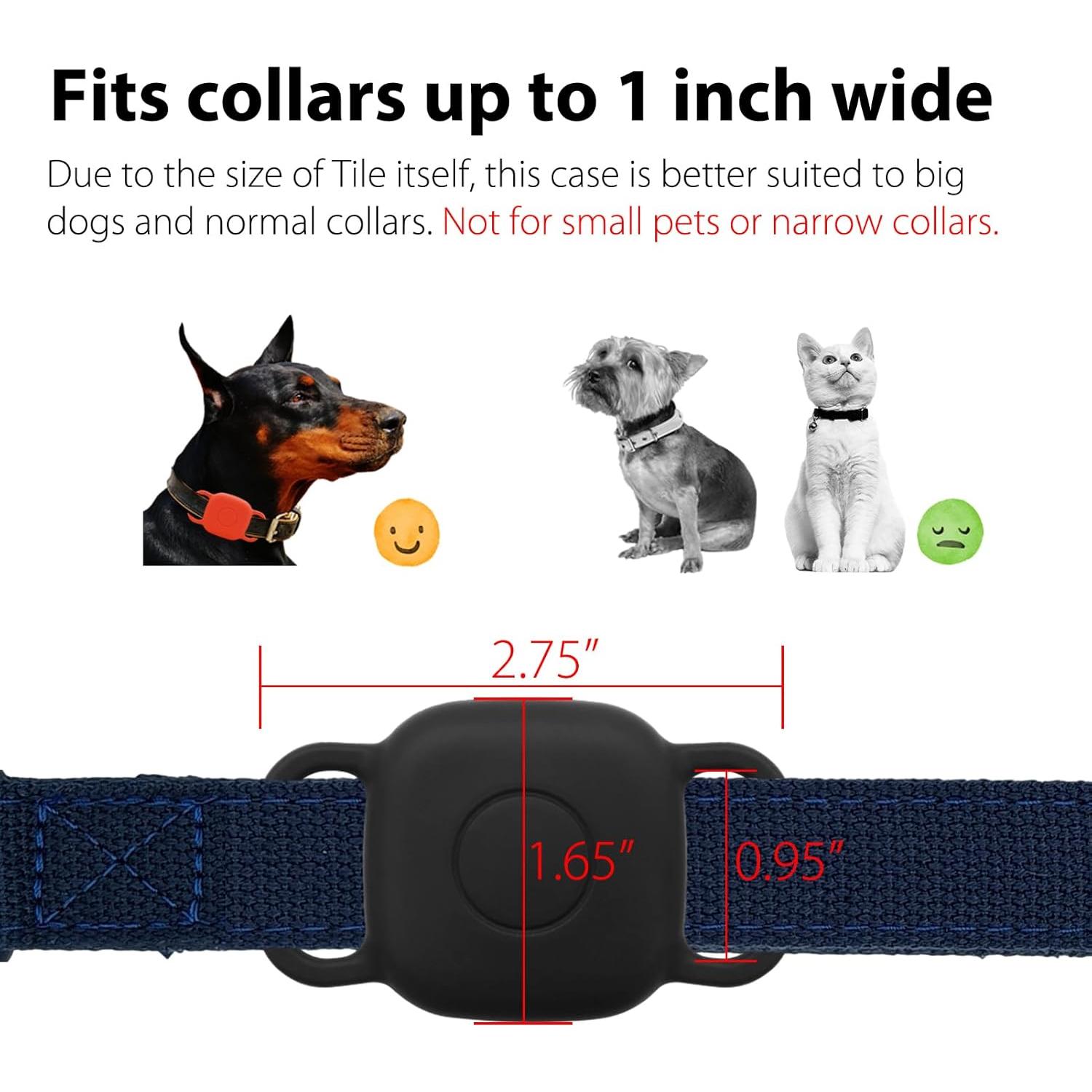 Soporte de Collar de Perro Funda Protectora Silicona Tile Mate 2024/2022