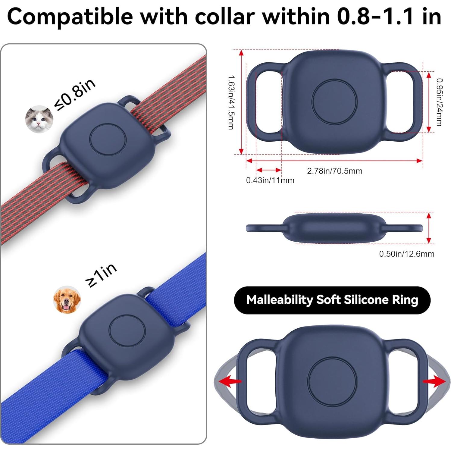 Funda Protectora DDJ para Rastreador Tile Mate 2024/2022 - 2-Pack