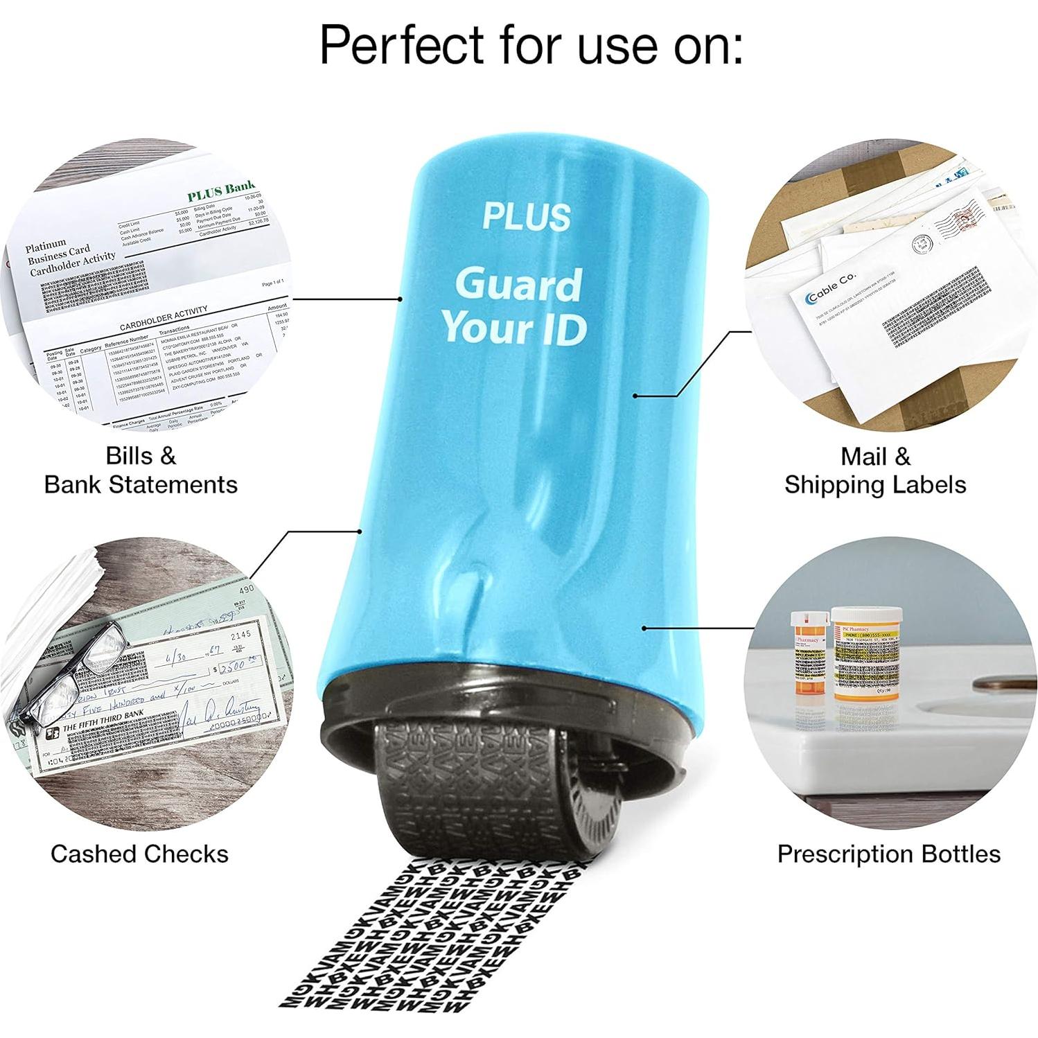 Rodillo de Protección contra Robo de Identidad PLUS 3-Pack