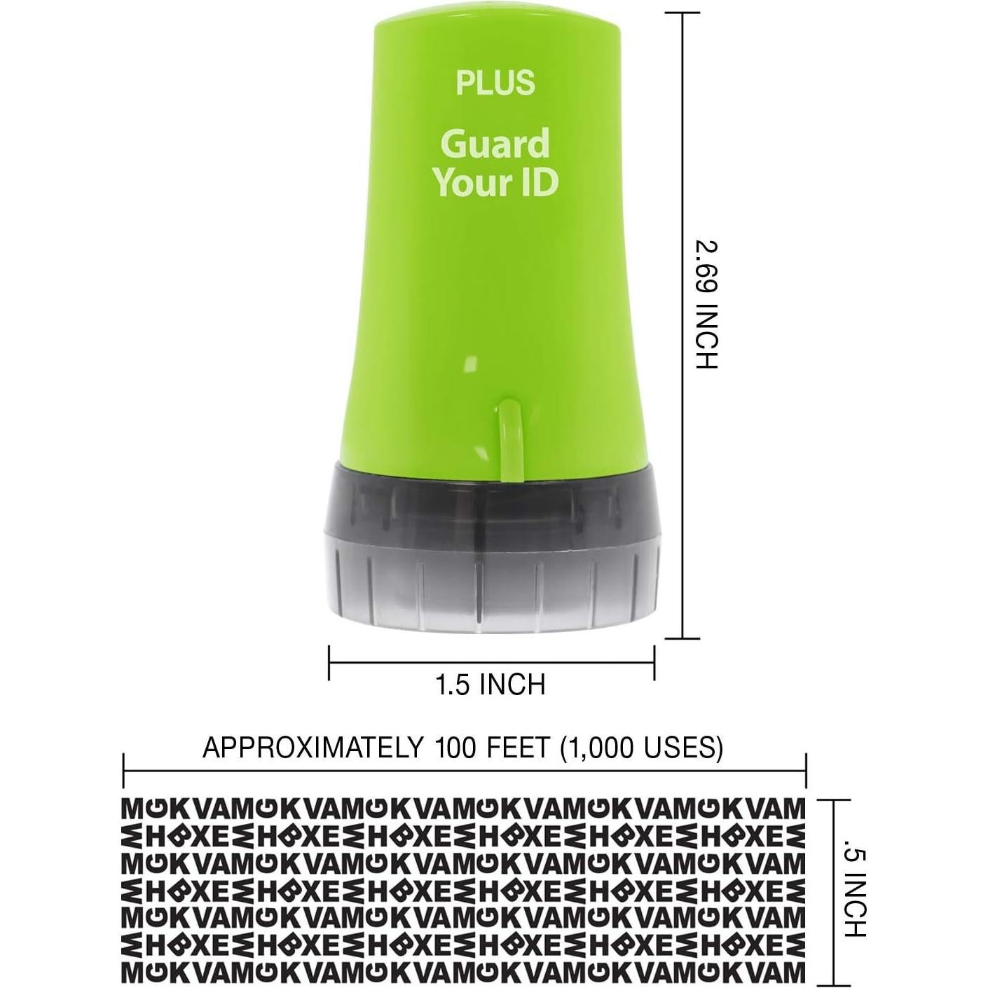 Rodillo de Protección contra Robo de Identidad PLUS 3-Pack