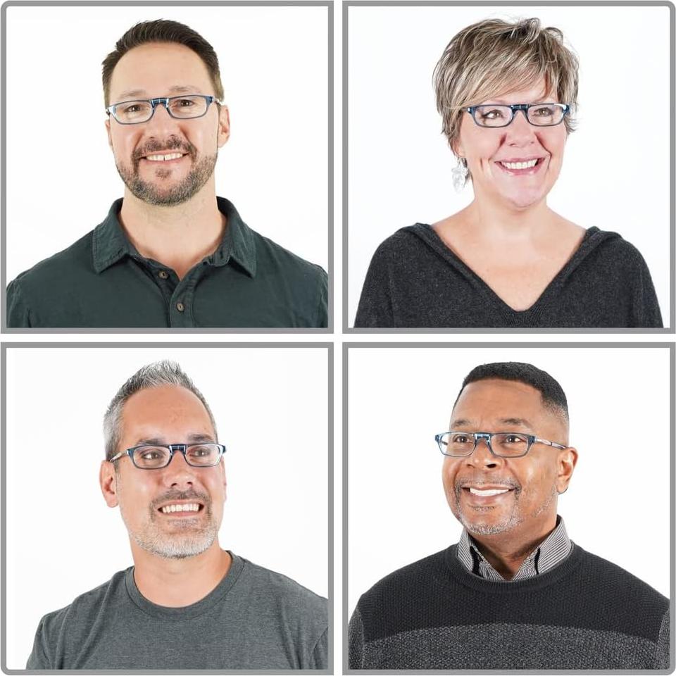 Gafas de lectura CliC Original Expandable 1.25x Azul Jean