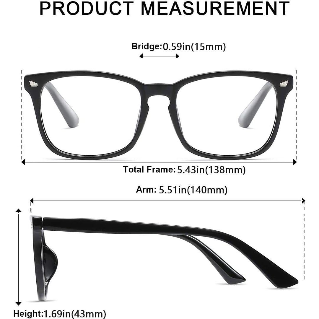 Gafas de lectura AISSWZBER modelo 8082 UV400 claras