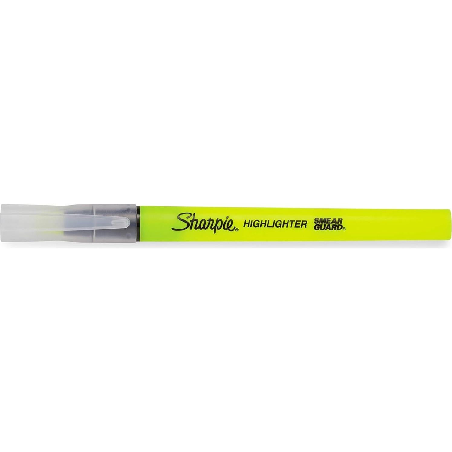 Marcador Resaltador Amarillo Sharpie Clear View 12 Unidades