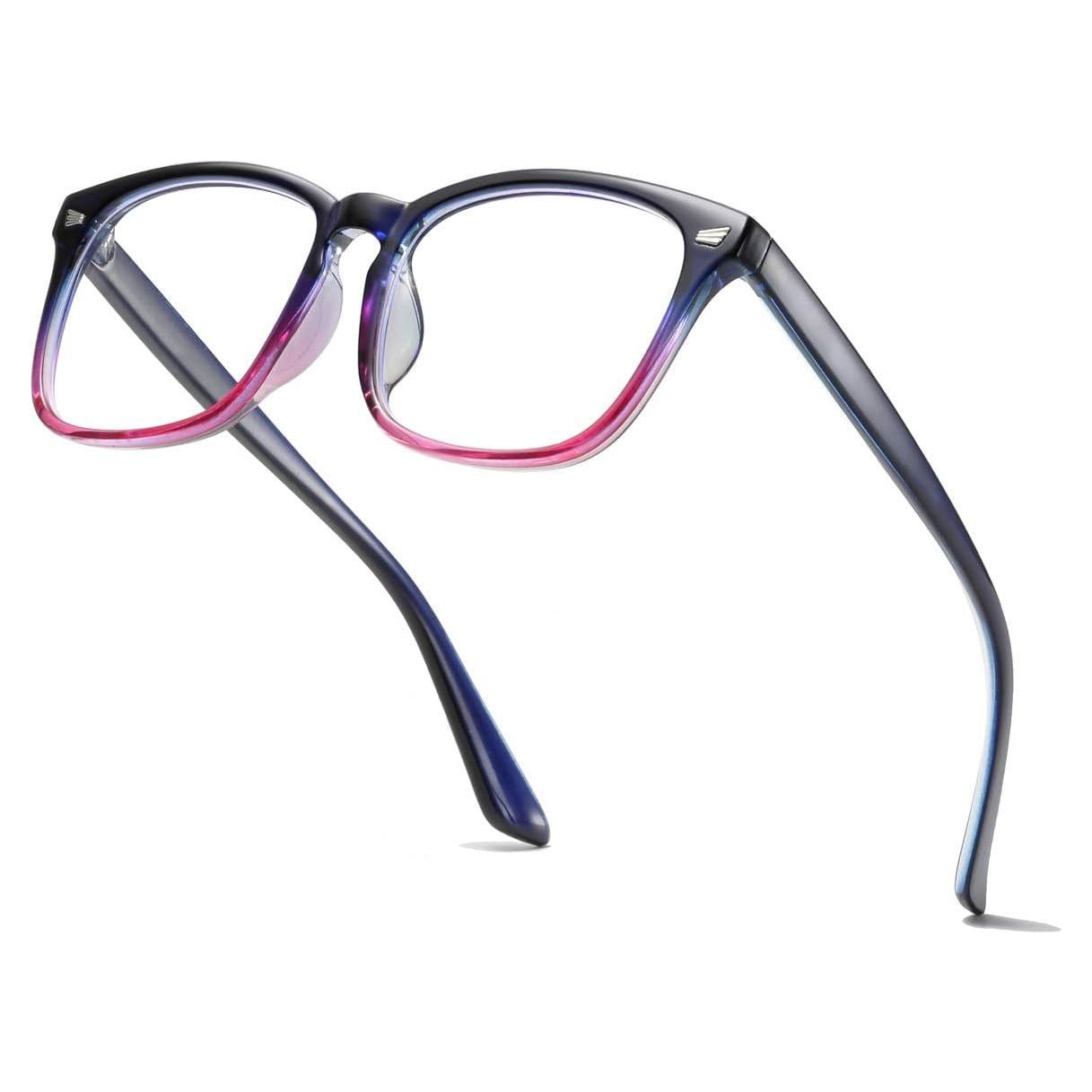 Gafas AISSWZBER Cuadradas Transparentes UV400 Rosa