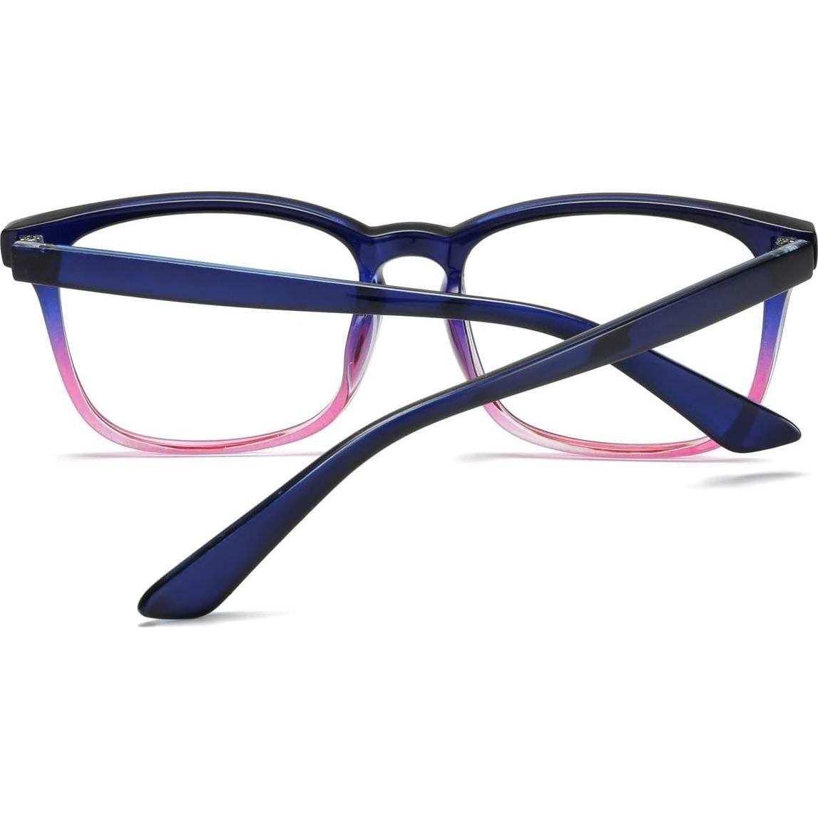 Gafas AISSWZBER Cuadradas Transparentes UV400 Rosa