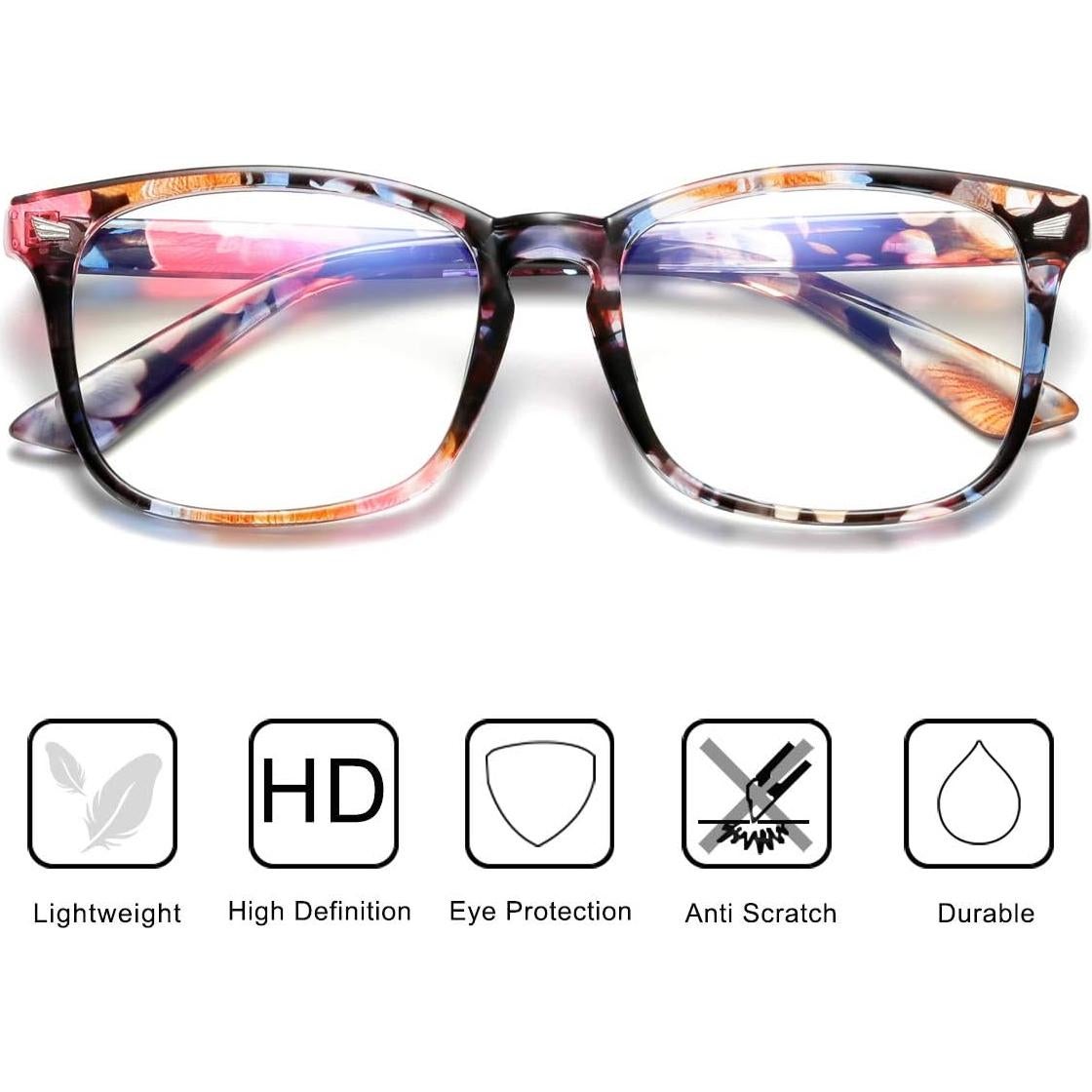 Gafas de lectura AISSWZBER 8082 UV400 unisex claras