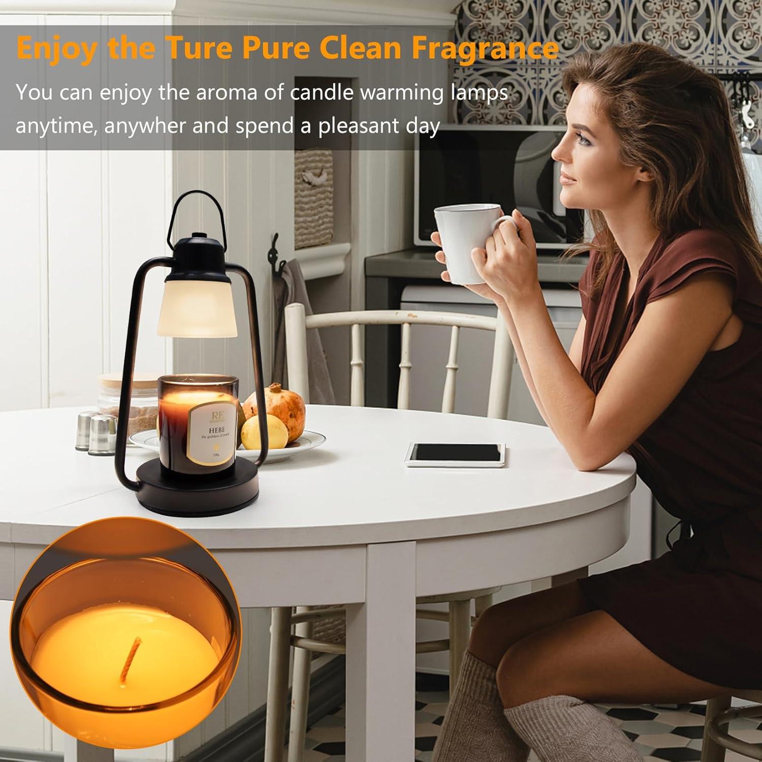 Lámpara Calentadora de Velas MAOYUE Vintage 50W Regulable