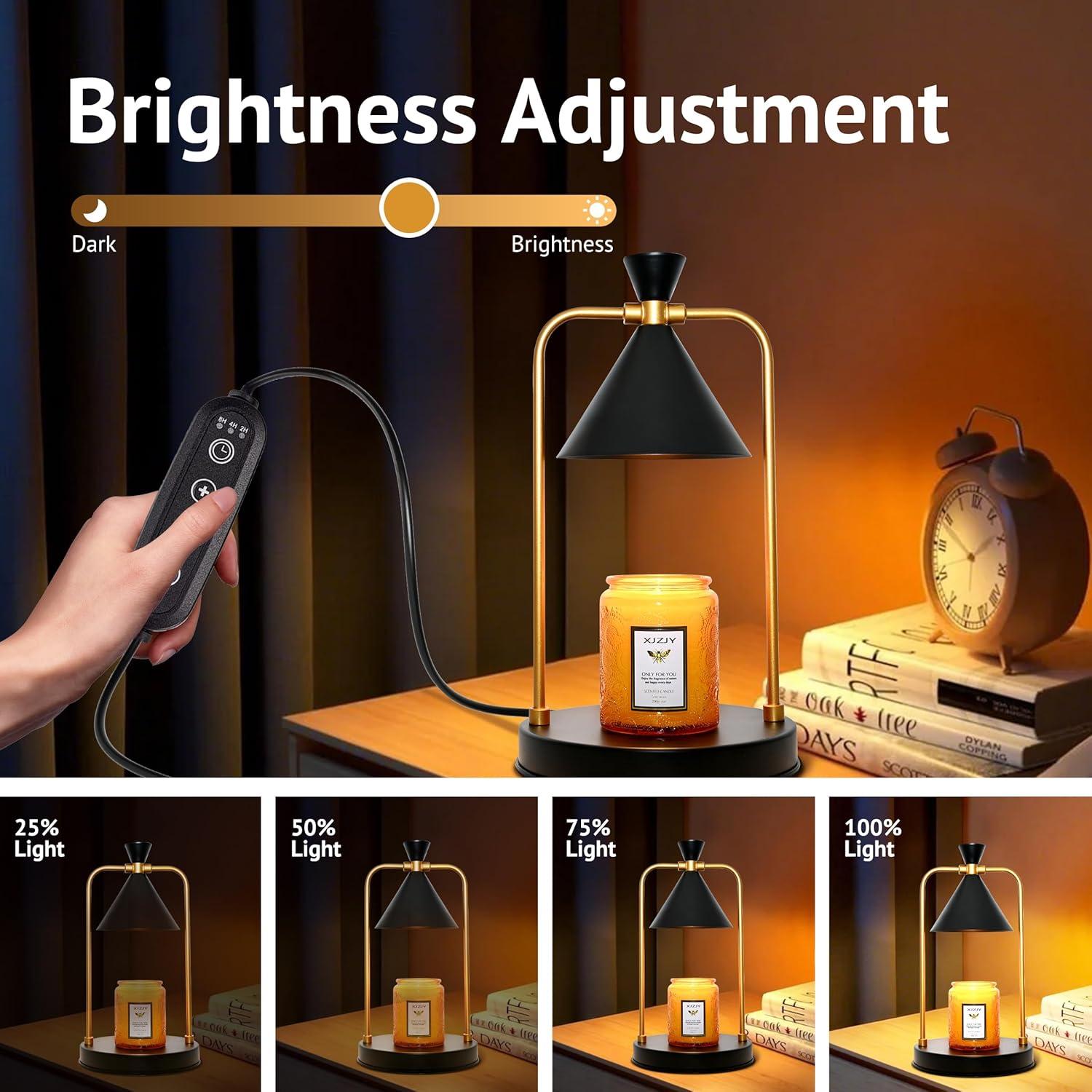 Lámpara Calentadora de Velas XJZJY con Temporizador y Regulador