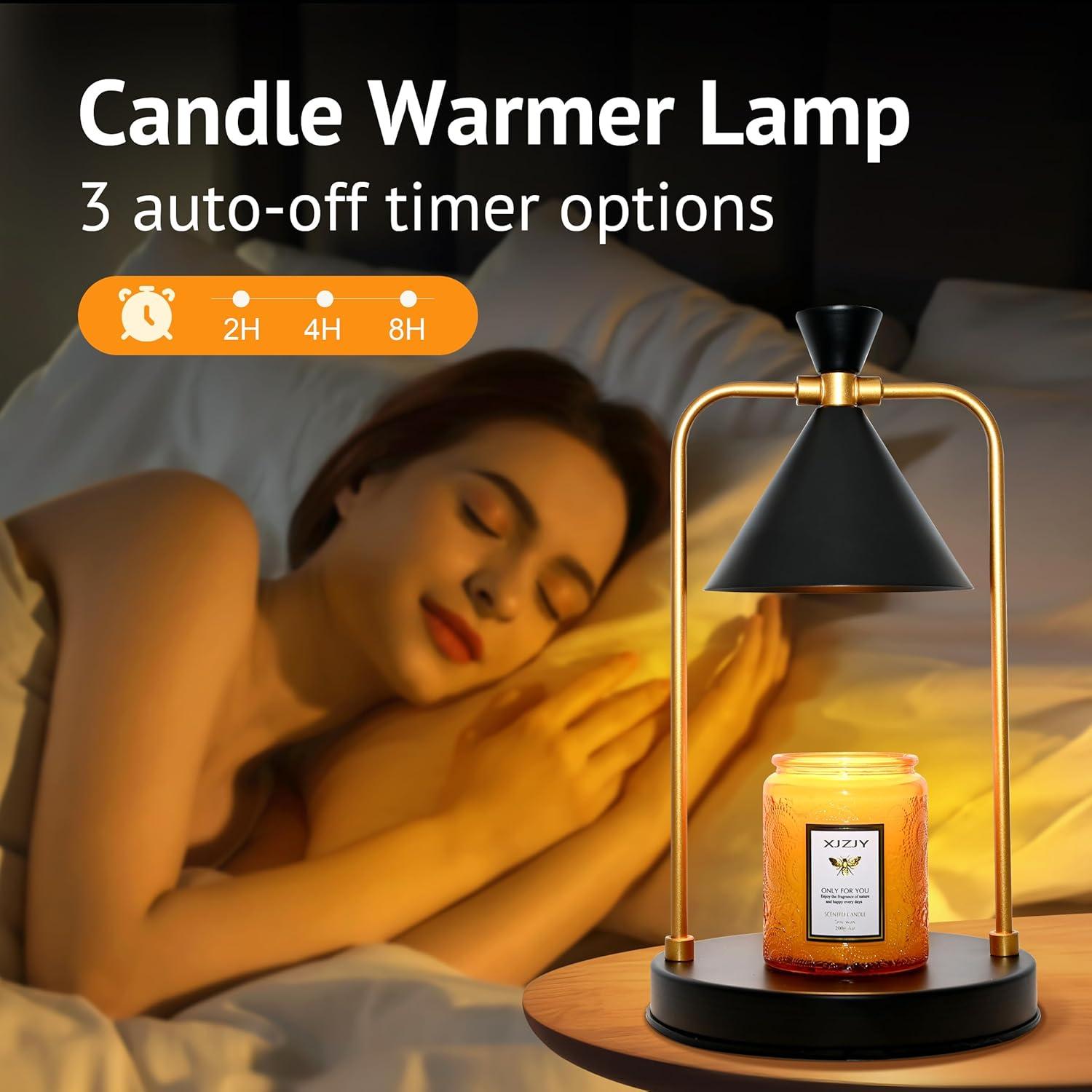 Lámpara Calentadora de Velas XJZJY con Temporizador y Regulador