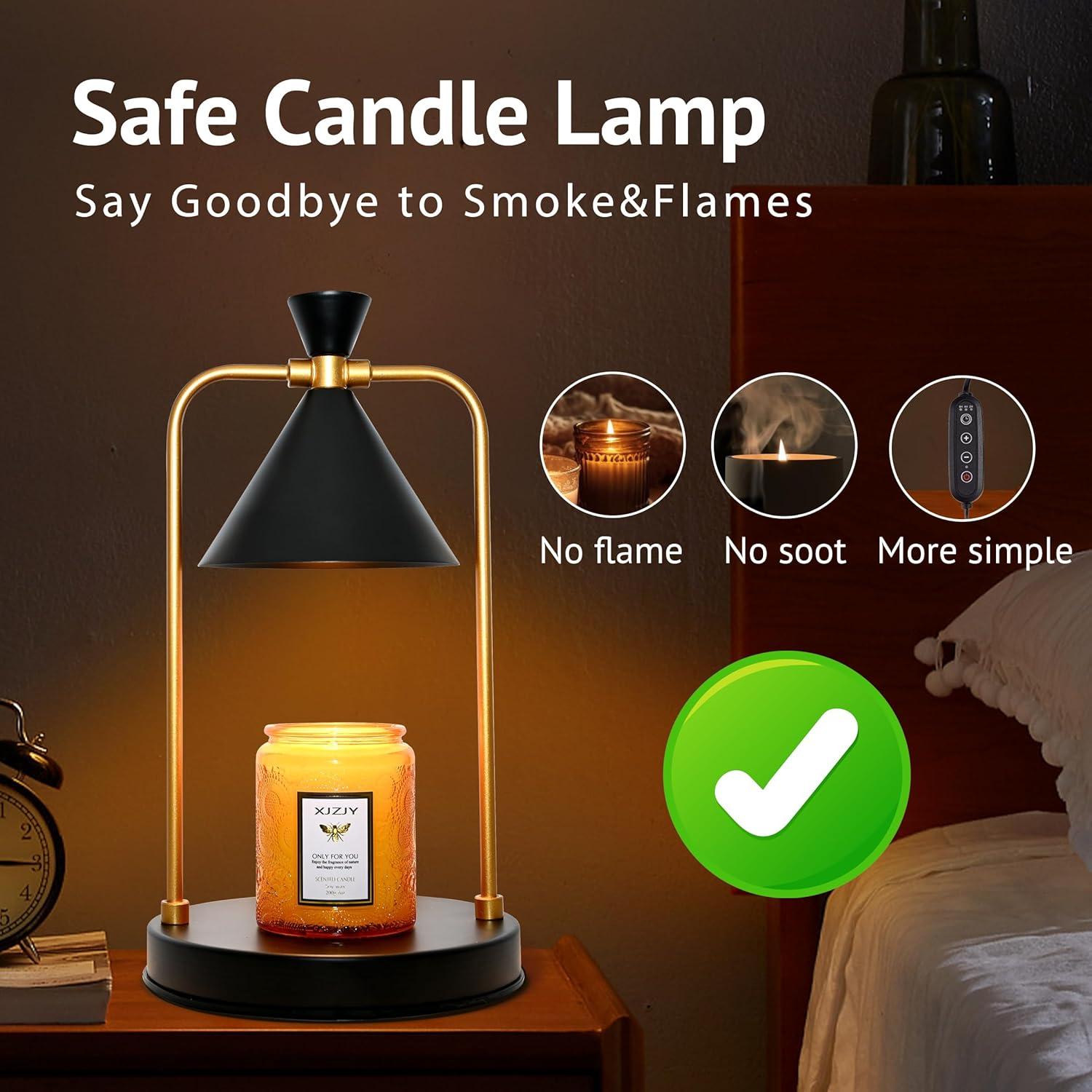 Lámpara Calentadora de Velas XJZJY con Temporizador y Regulador