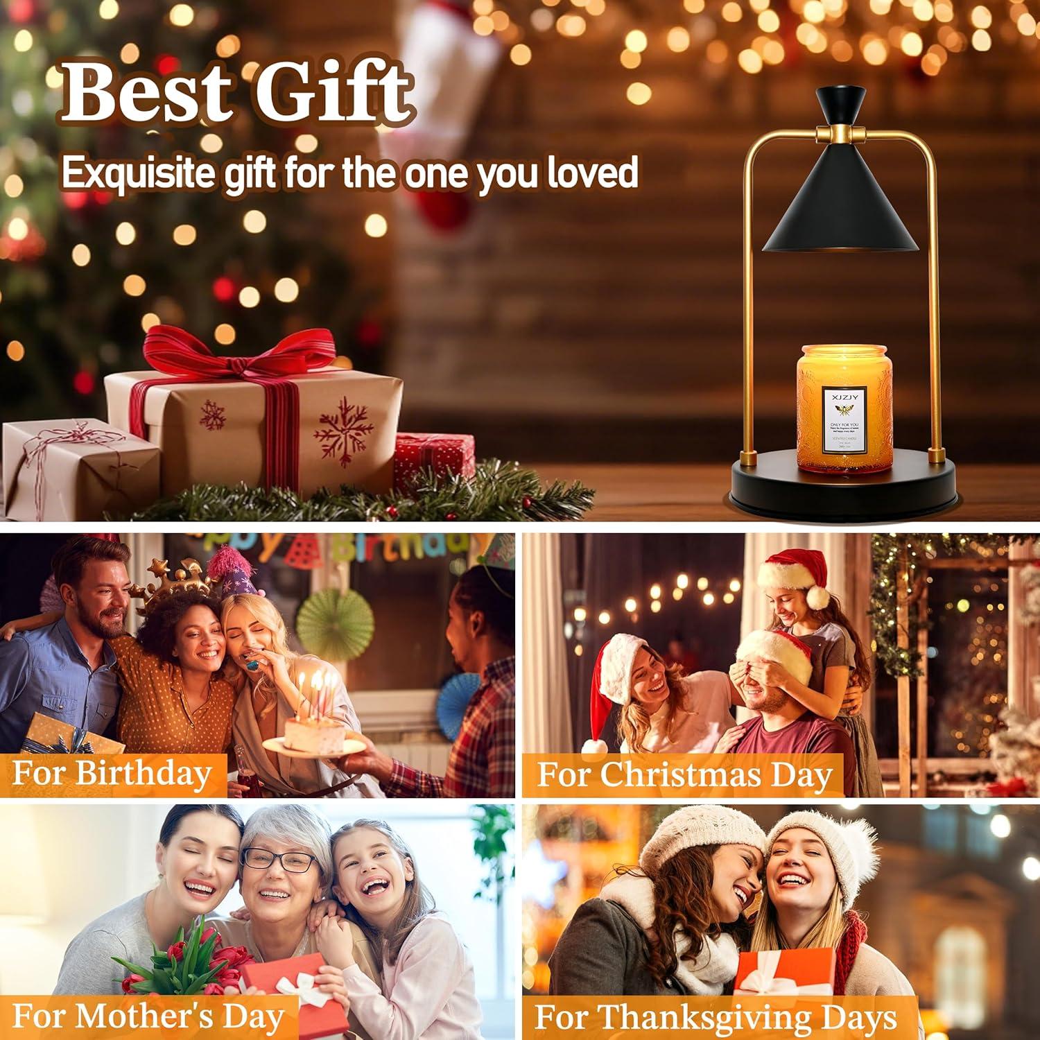 Lámpara Calentadora de Velas XJZJY con Temporizador y Regulador