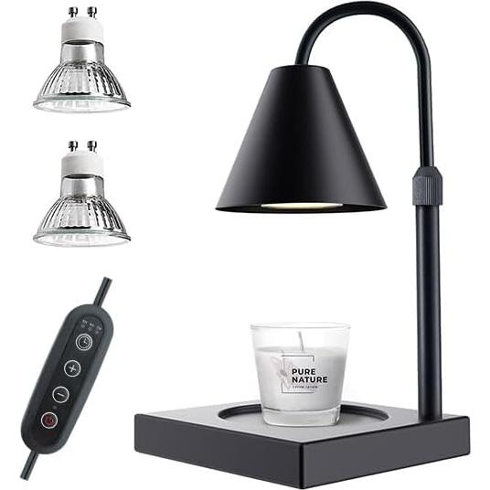 Lámpara Calentadora de Velas LALISU con Regulador y Temporizador