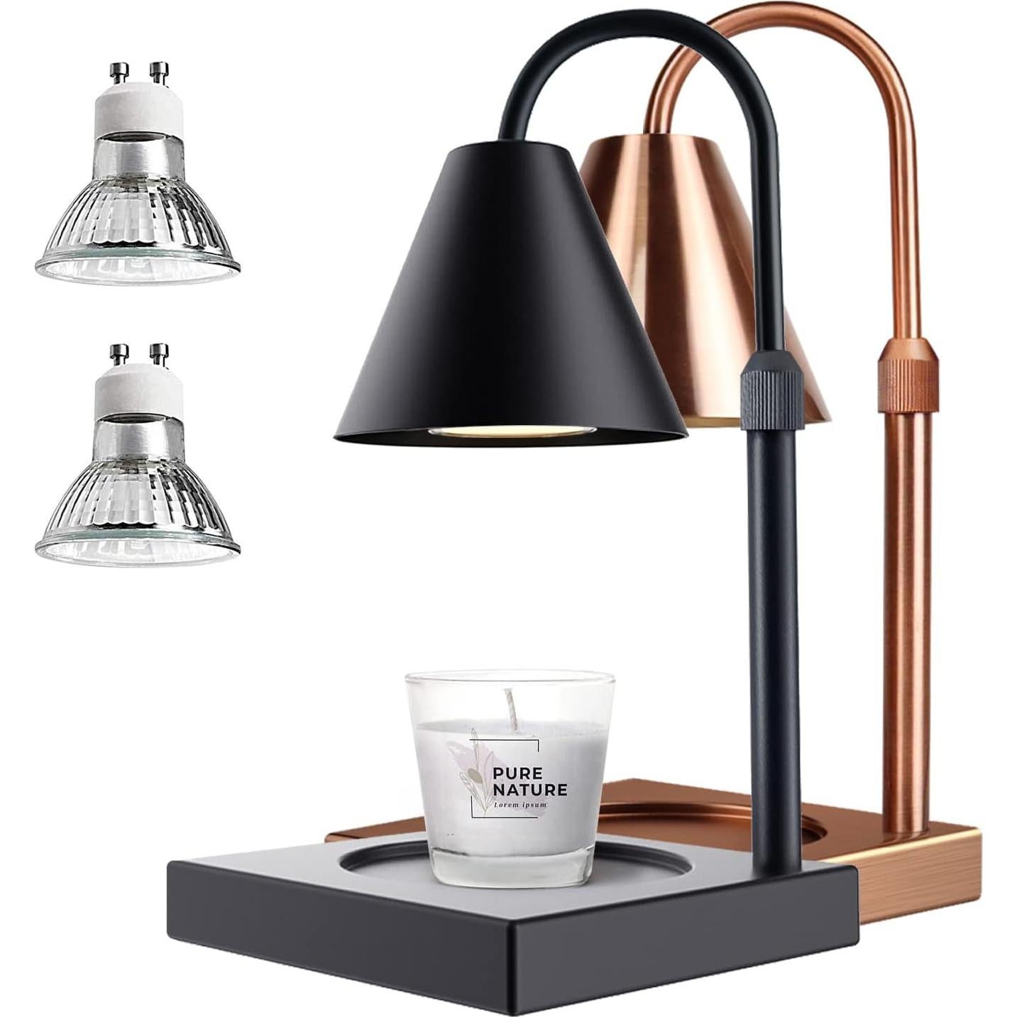 Lámpara Calentadora de Velas LALISU con Regulador y Temporizador