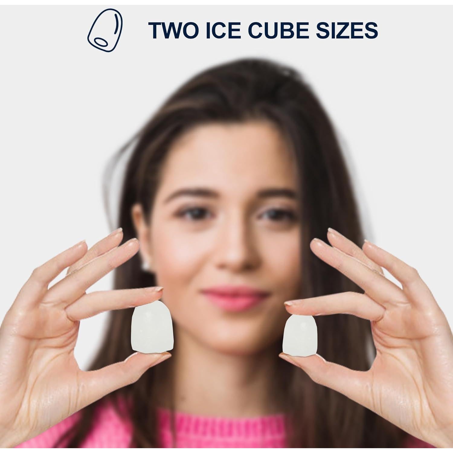 Máquina de Hielo Koolatron KIM26B - 9 Cubos en 6 Minutos, 11.7 kg/día