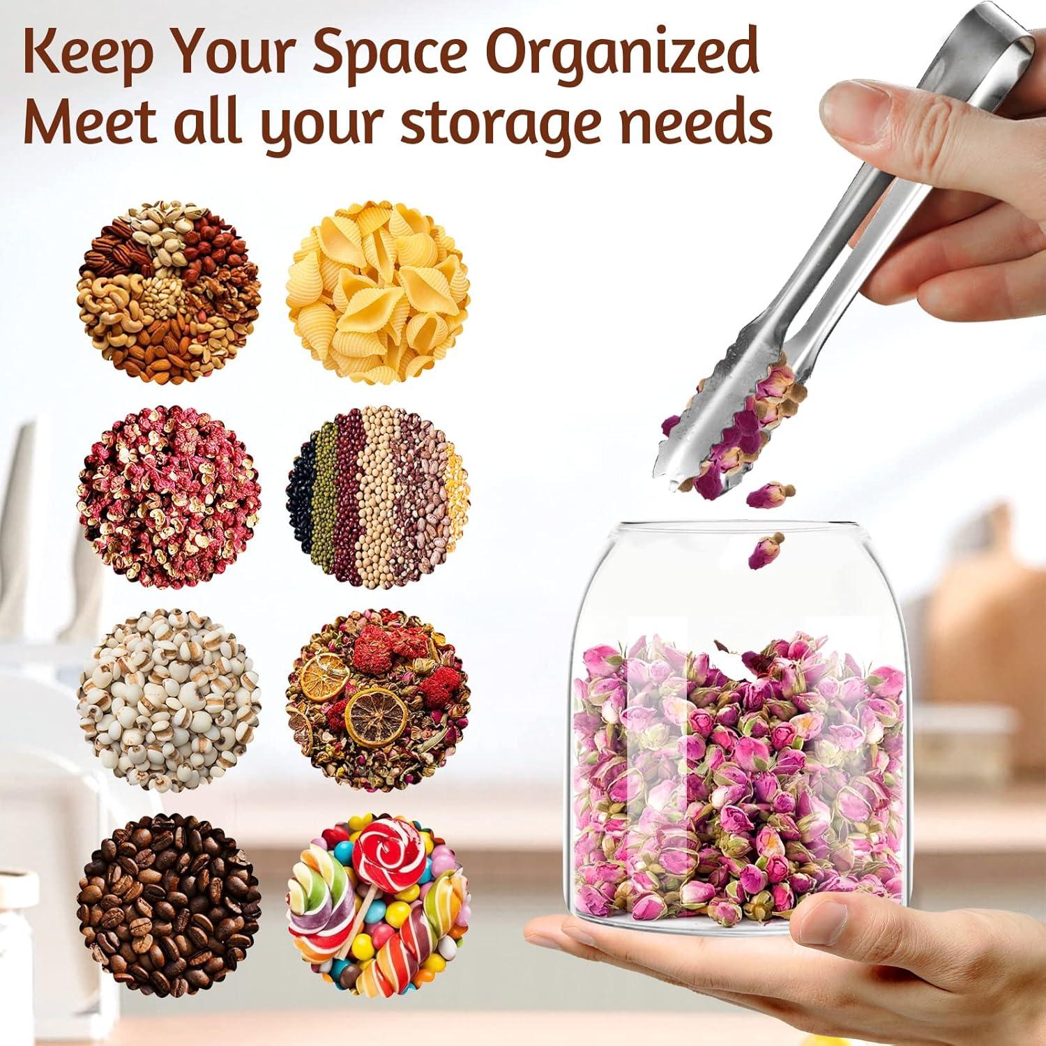 Tarros de Vidrio con Tapón de Corcho 500ml/700ml/1000ml - SuproBarware