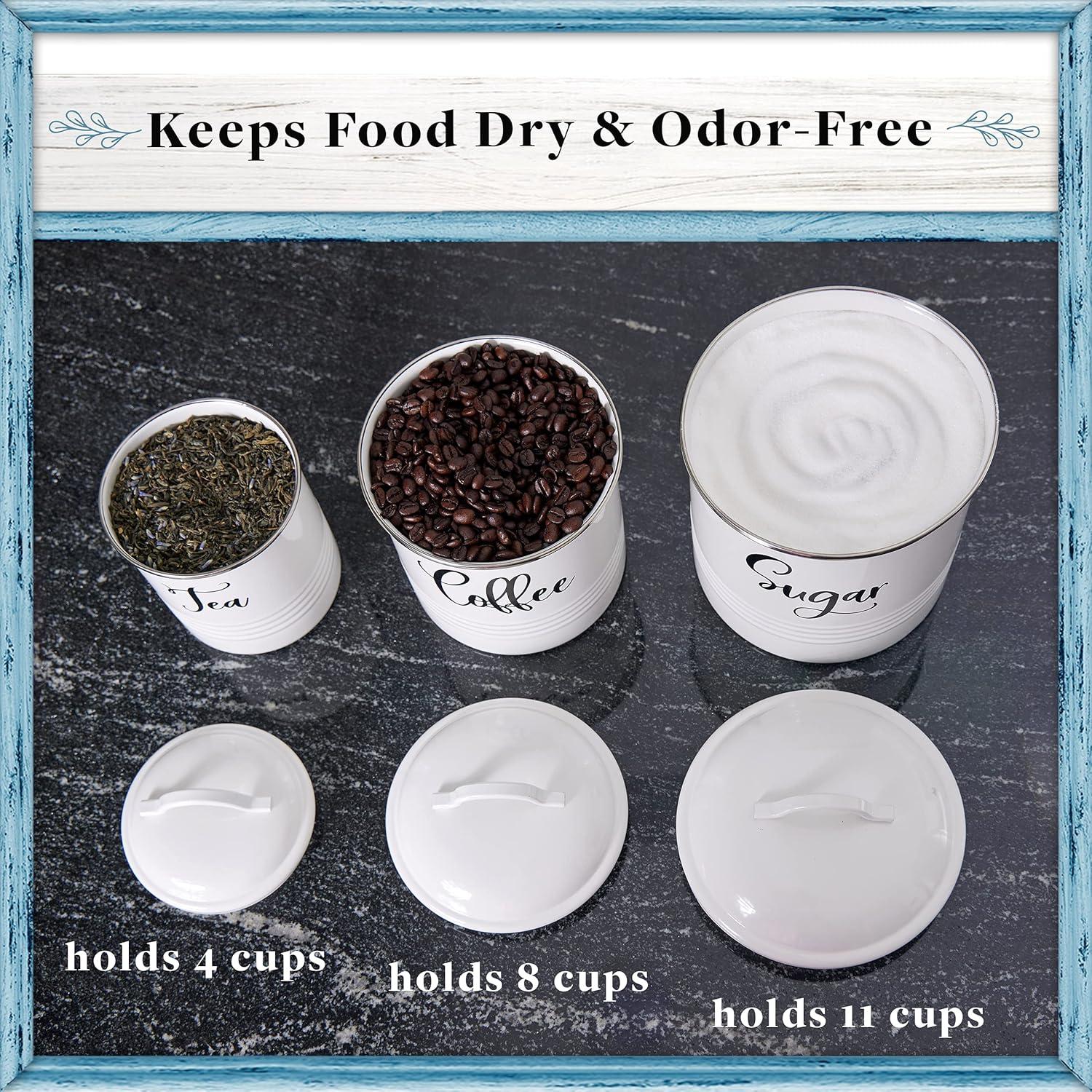 Conjunto de 3 Frascos de Almacenamiento Home Acre Designs