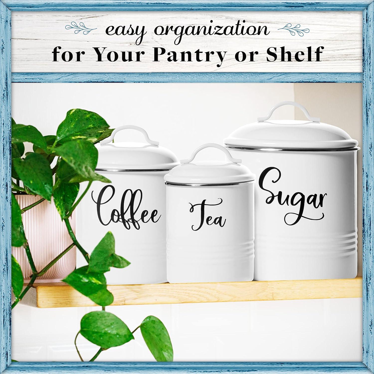 Conjunto de 3 Frascos de Almacenamiento Home Acre Designs