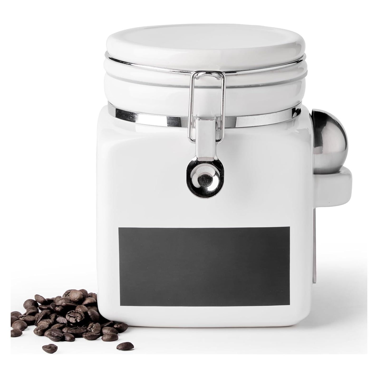 Contenedor de Café Cerámica MIECOO 2.2L Hermético con Cucharón