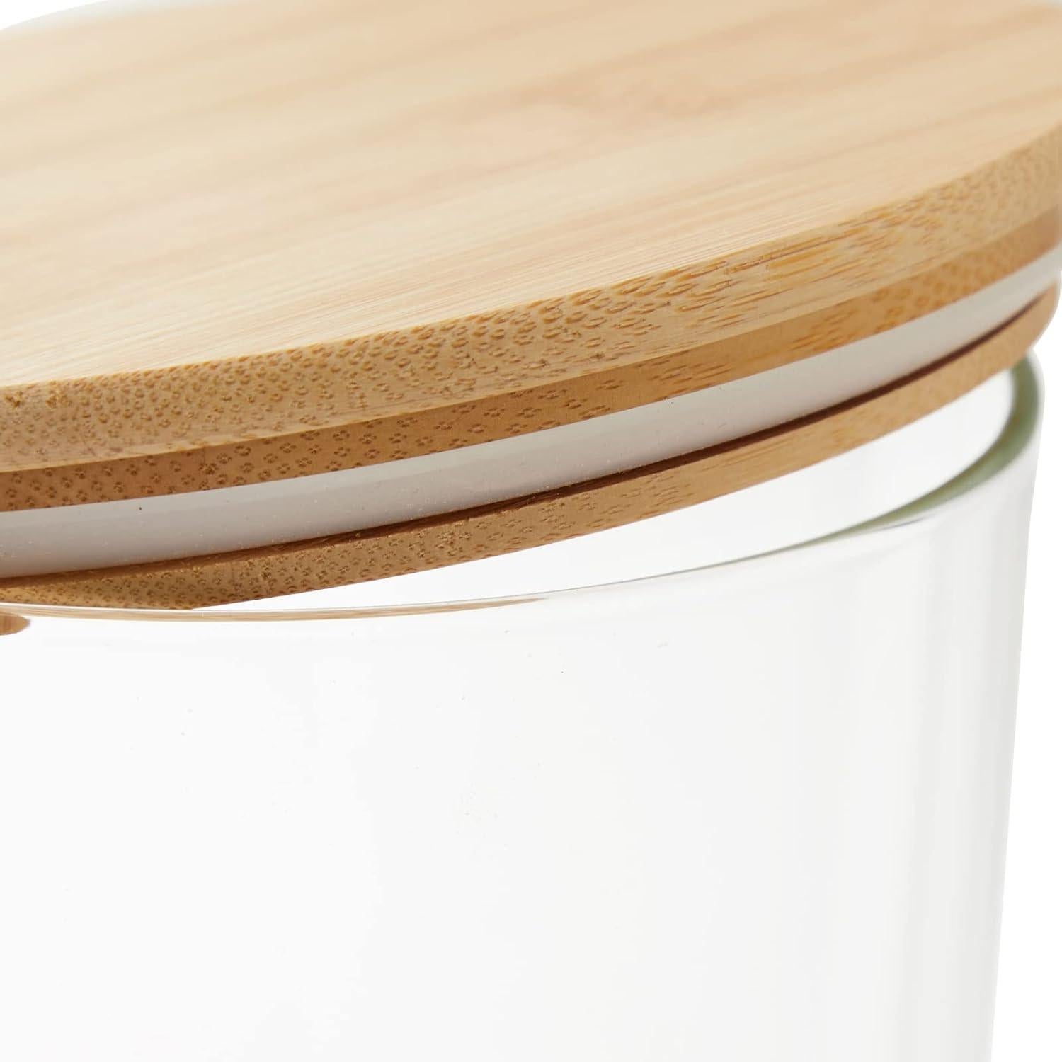 Contenedores de Almacenamiento Juvale - Vidrio Hermético 2.84L