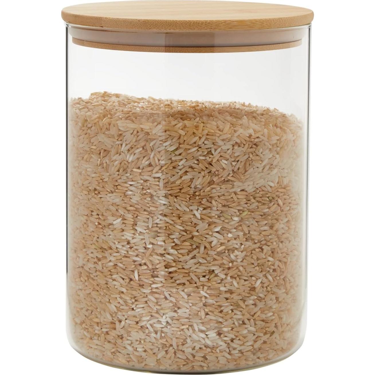 Contenedores de Almacenamiento Juvale - Vidrio Hermético 2.84L