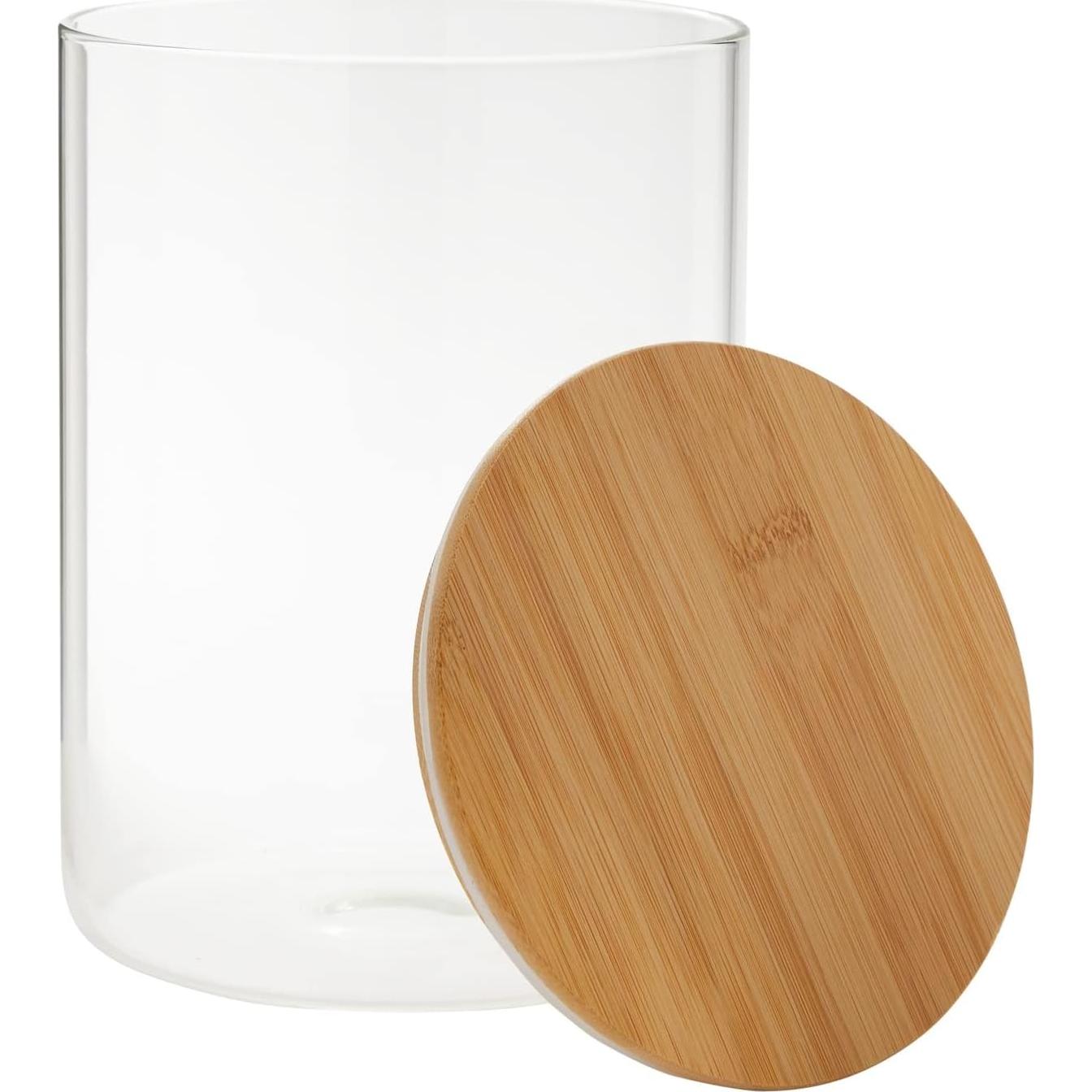 Contenedores de Almacenamiento Juvale - Vidrio Hermético 2.84L