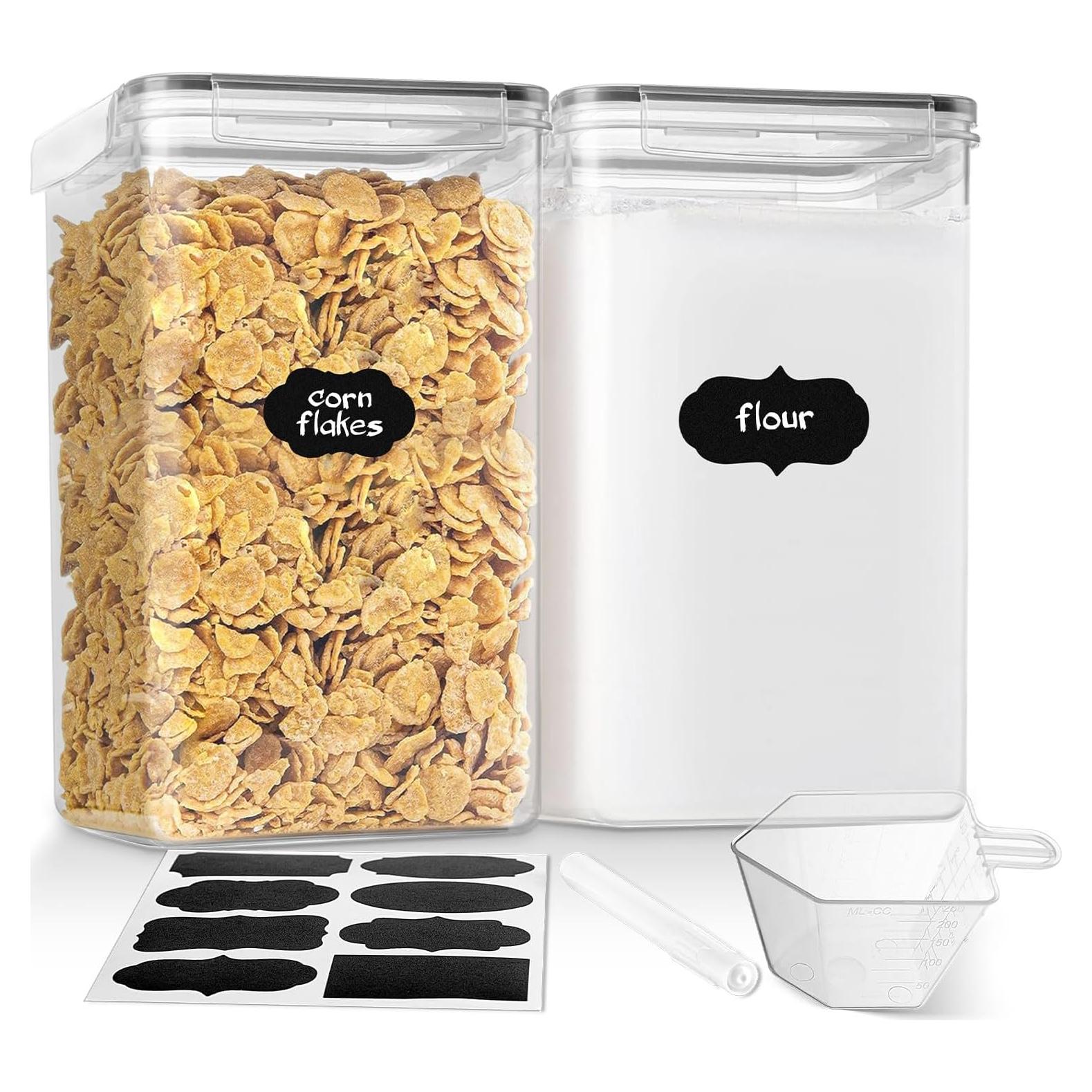 Contenedores de Almacenamiento de Alimentos Stelive 2 Piezas 6.5L