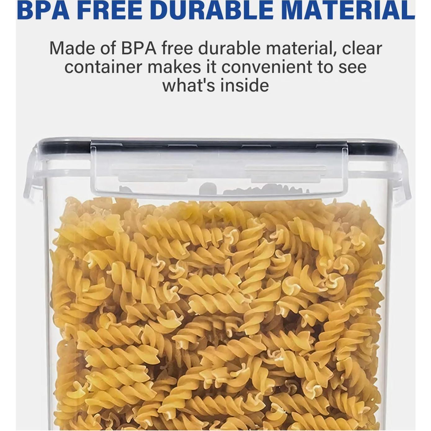 Contenedores de Almacenamiento de Alimentos Stelive 2 Piezas 6.5L