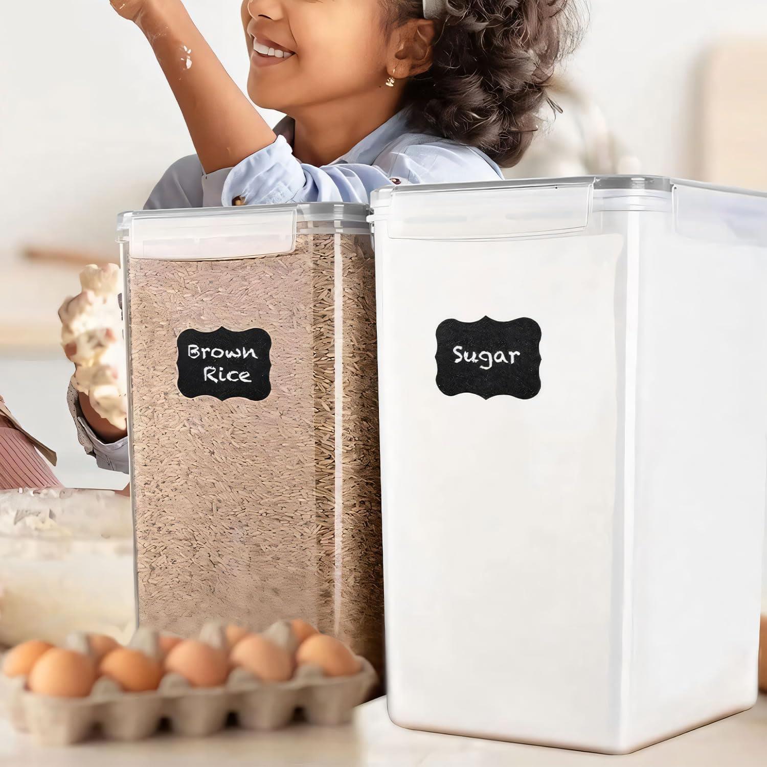 Contenedores de Almacenamiento de Alimentos Stelive 2 Piezas 6.5L