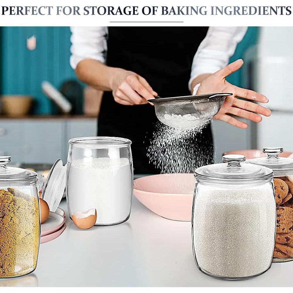 Tarro de Almacenamiento de Vidrio Folinstall 0.56 Galones