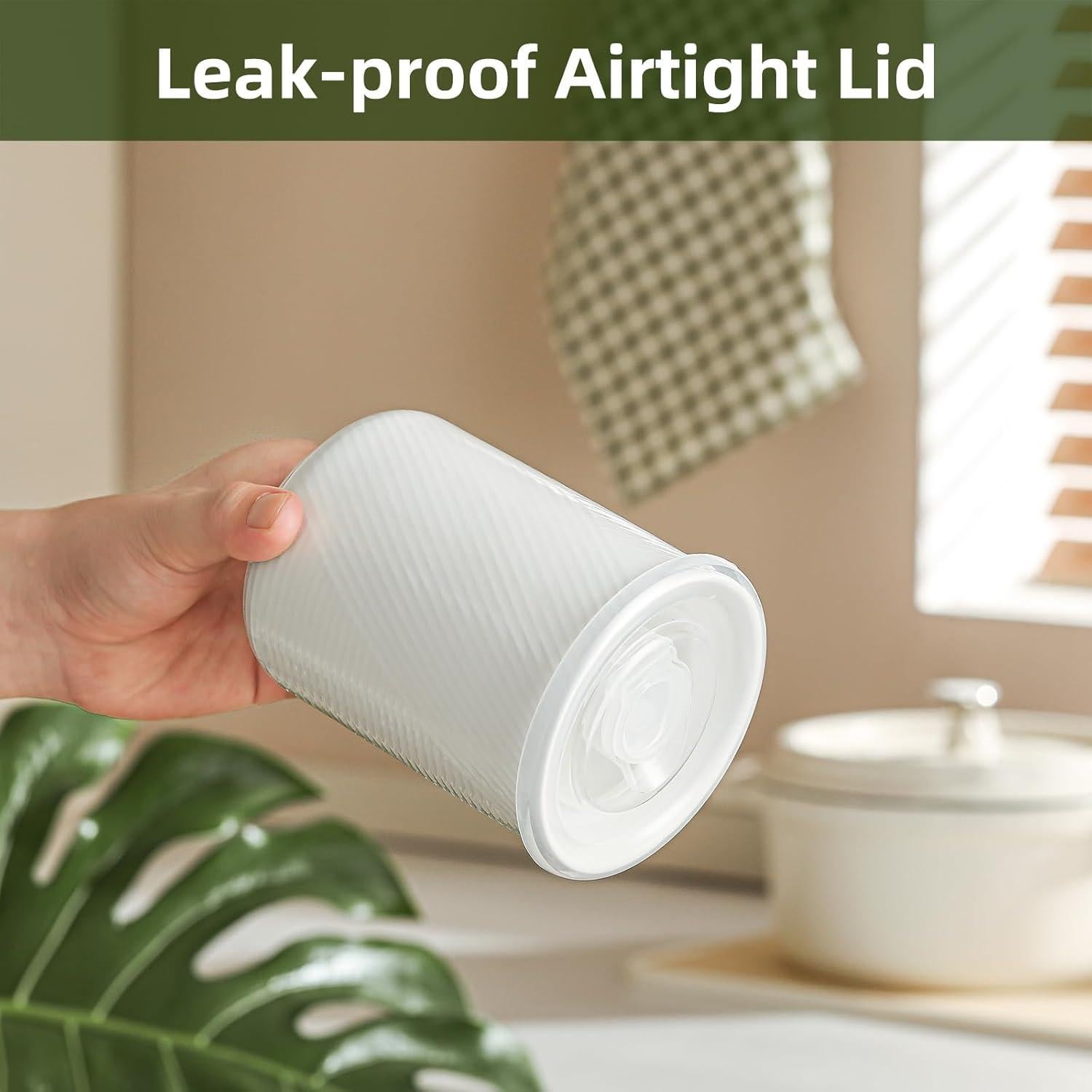 Tarros de Almacenamiento Cerámica Herméticos 651-2215 ml