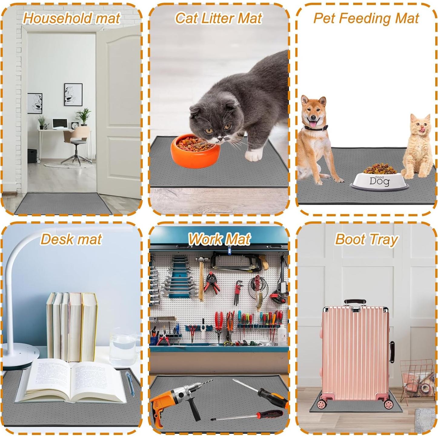 Alfombrilla de Silicona Hlimior 30x48 cm Antideslizante