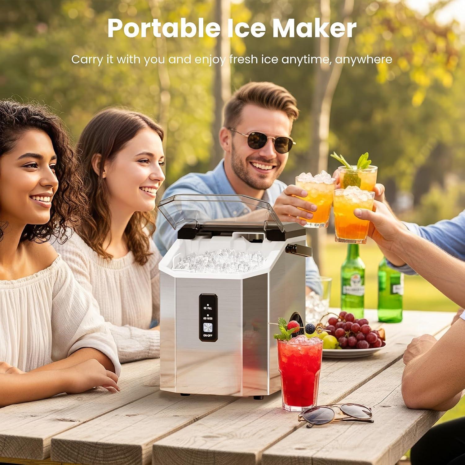 Fabricador de Hielo Nugget Antarctic Star Z5815NAS-SP-R8 15.88kg