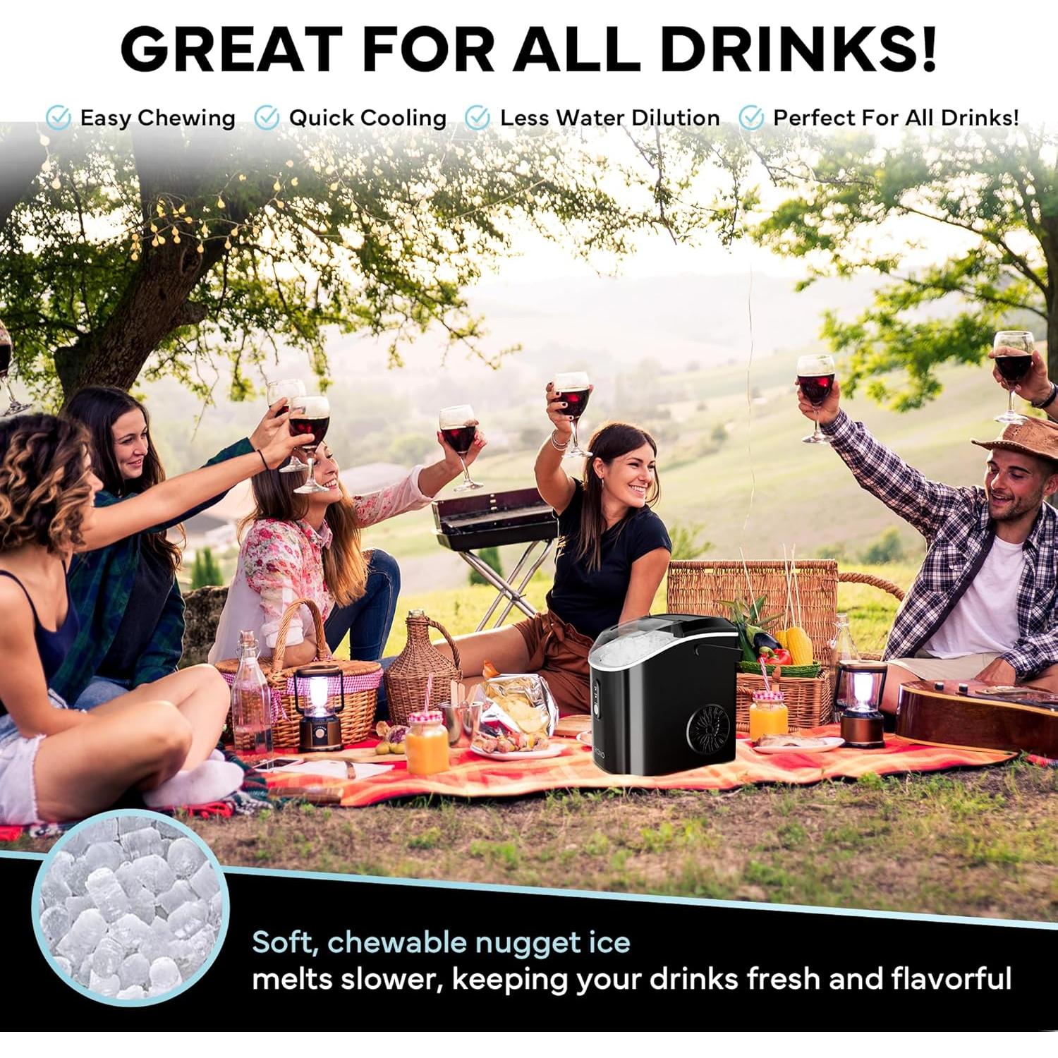 Máquina de Hielo Nugget Sonic Ekono - 15.42 kg/día - Compacta