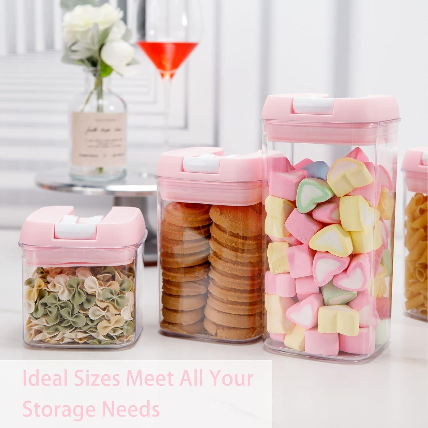 Contenedores de Almacenamiento U-QE - 8 Piezas Herméticos 6.37L