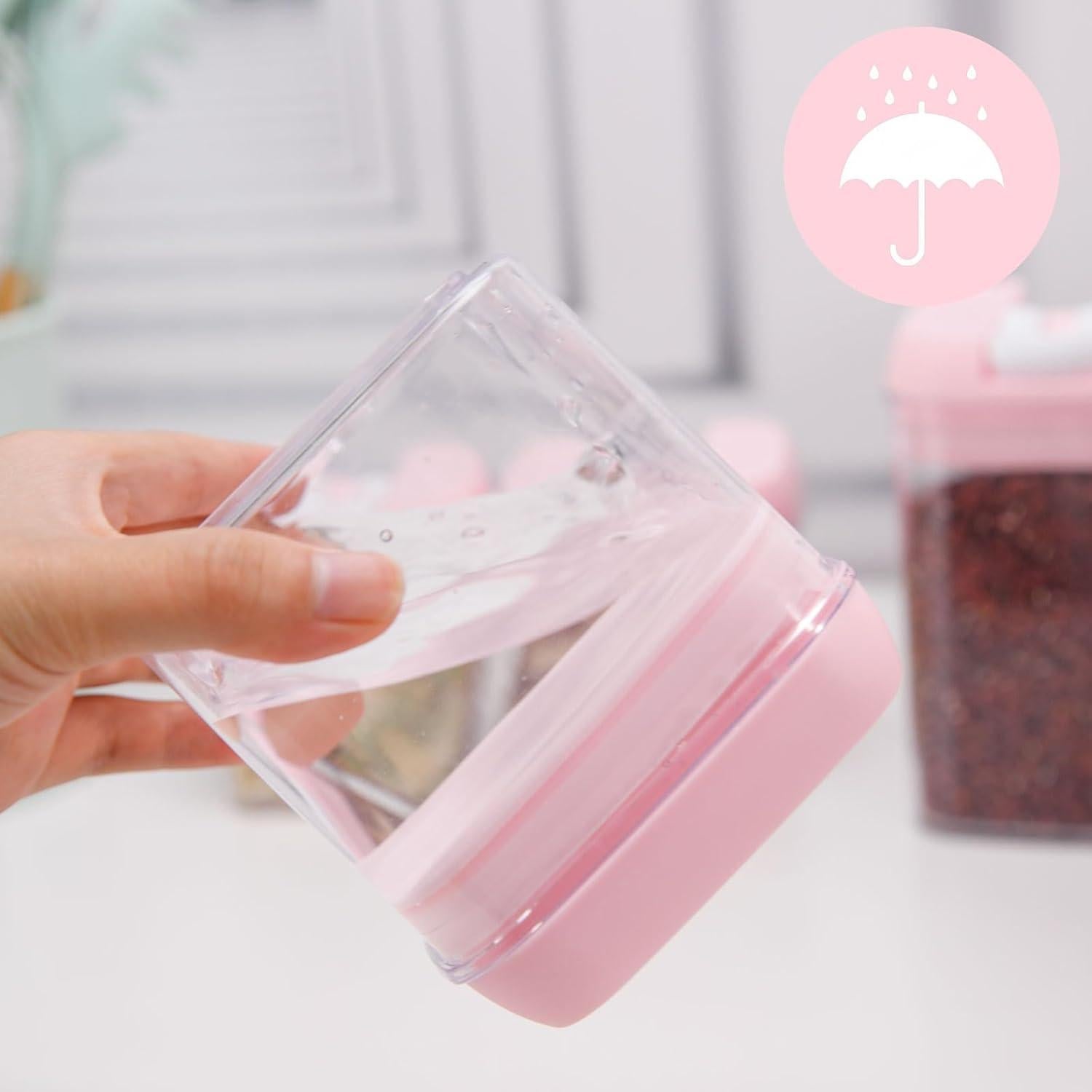 Contenedores de Almacenamiento U-QE - 8 Piezas Herméticos 6.37L