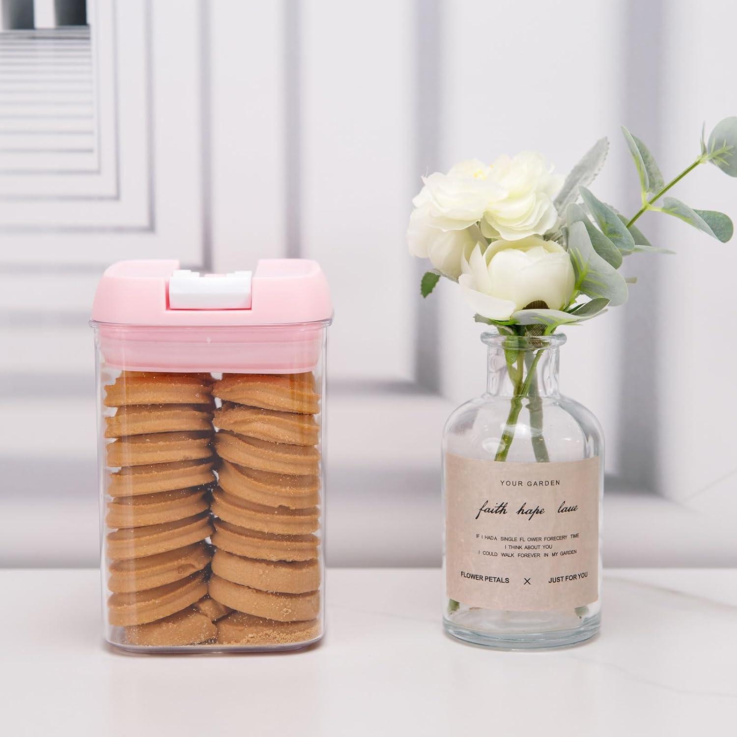 Contenedores de Almacenamiento U-QE - 8 Piezas Herméticos 6.37L