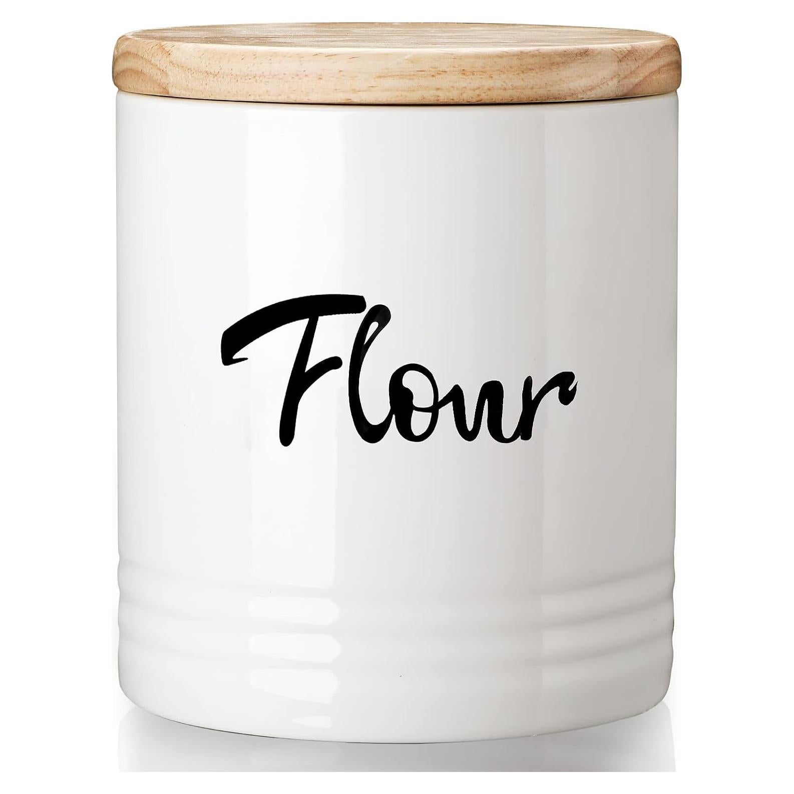 Contenedor de Almacenamiento de Comida LEETOYI Porcelana Blanco 11.4 cm