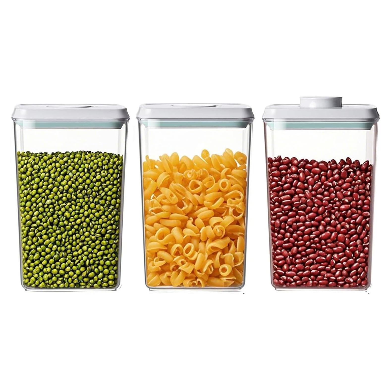 Contenedores Herméticos de Alimentos Kahyeets 2700ml - 3 Piezas